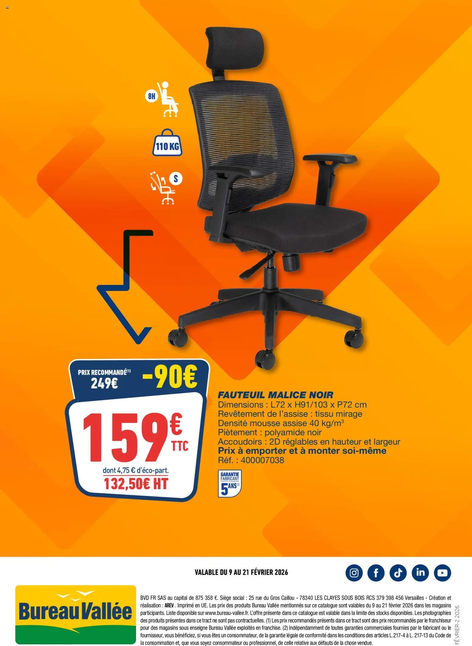 Bureau Vallée catalogue