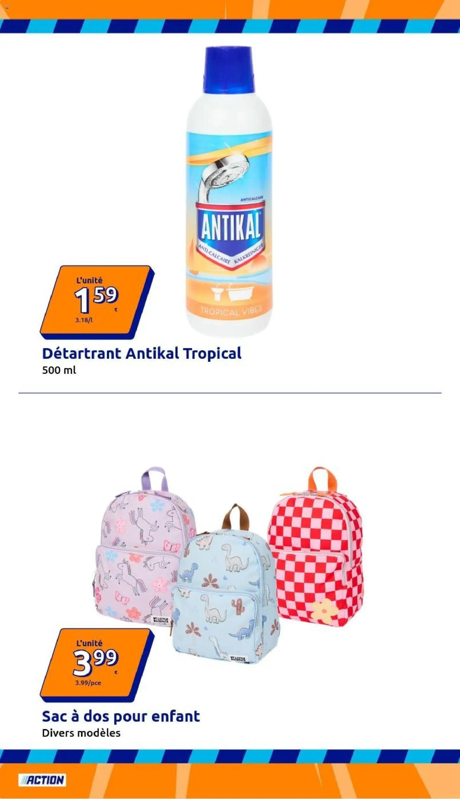 Action catalogue