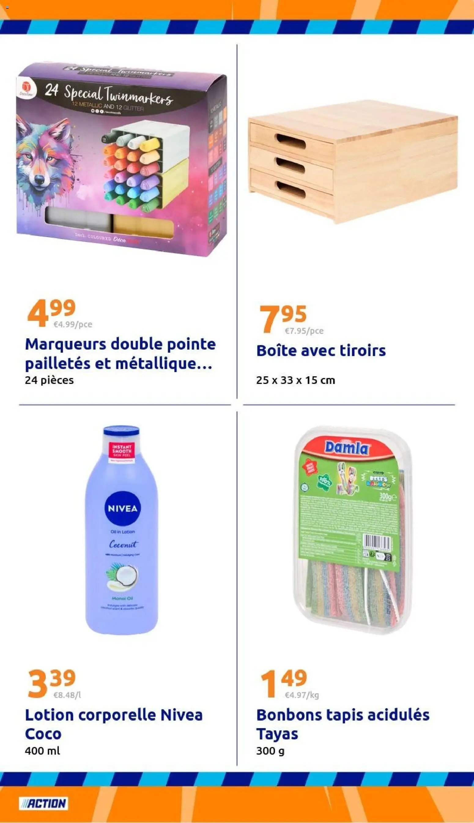 Action catalogue