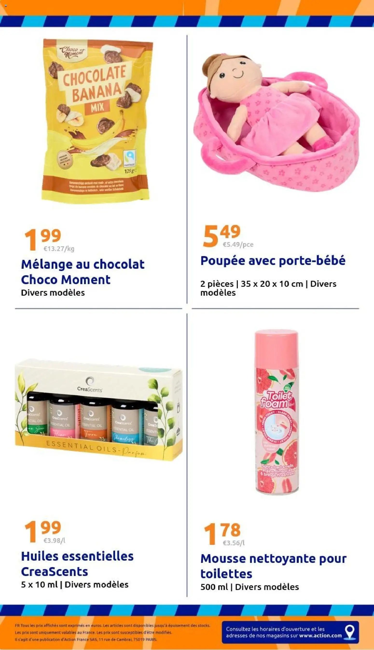 Action catalogue