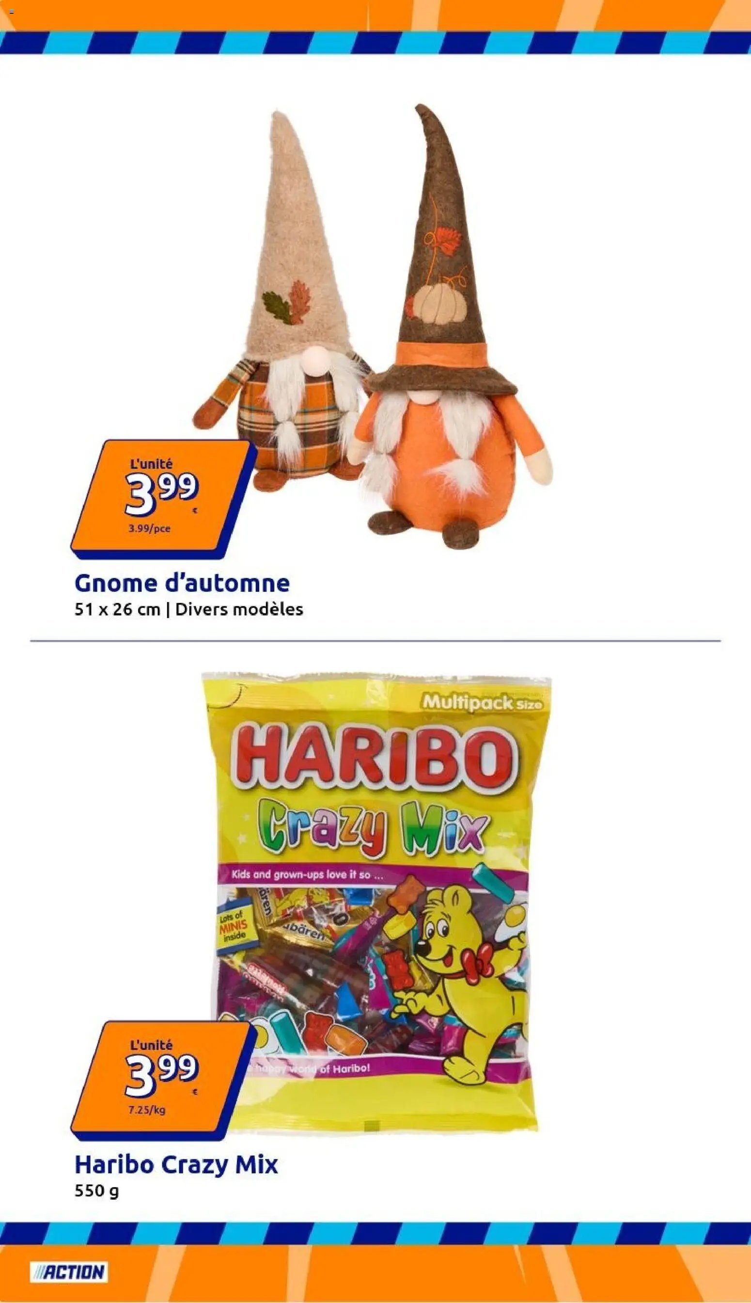 Action catalogue