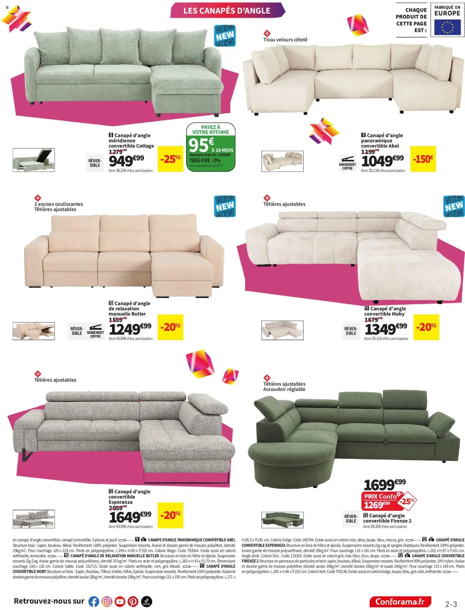 Conforama catalogue