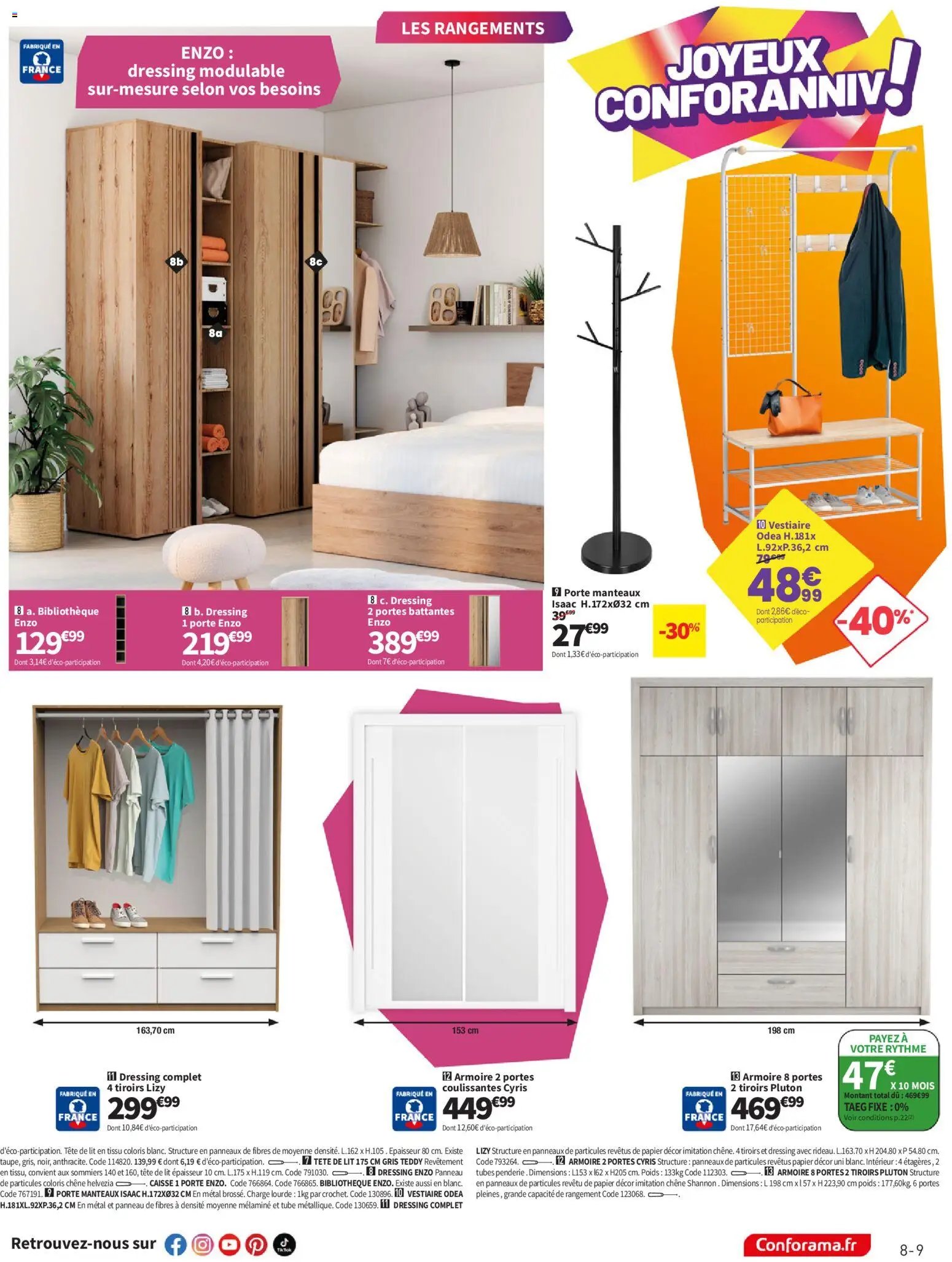 Conforama catalogue