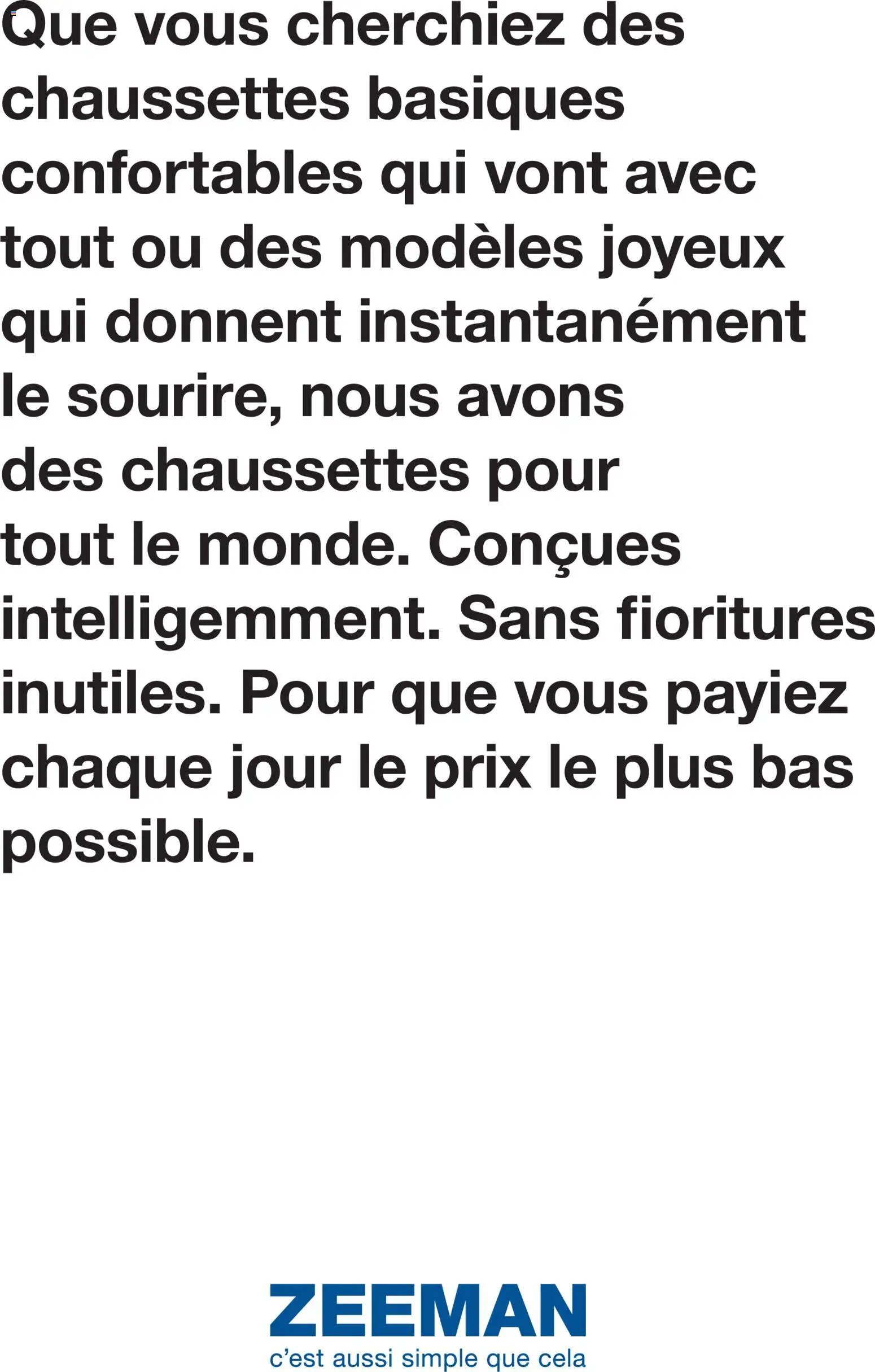 Zeeman catalogue Hiver