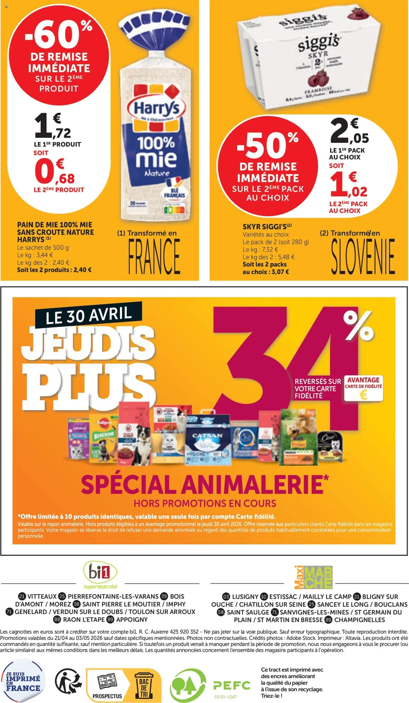 bi1 Catalogue maxi marché