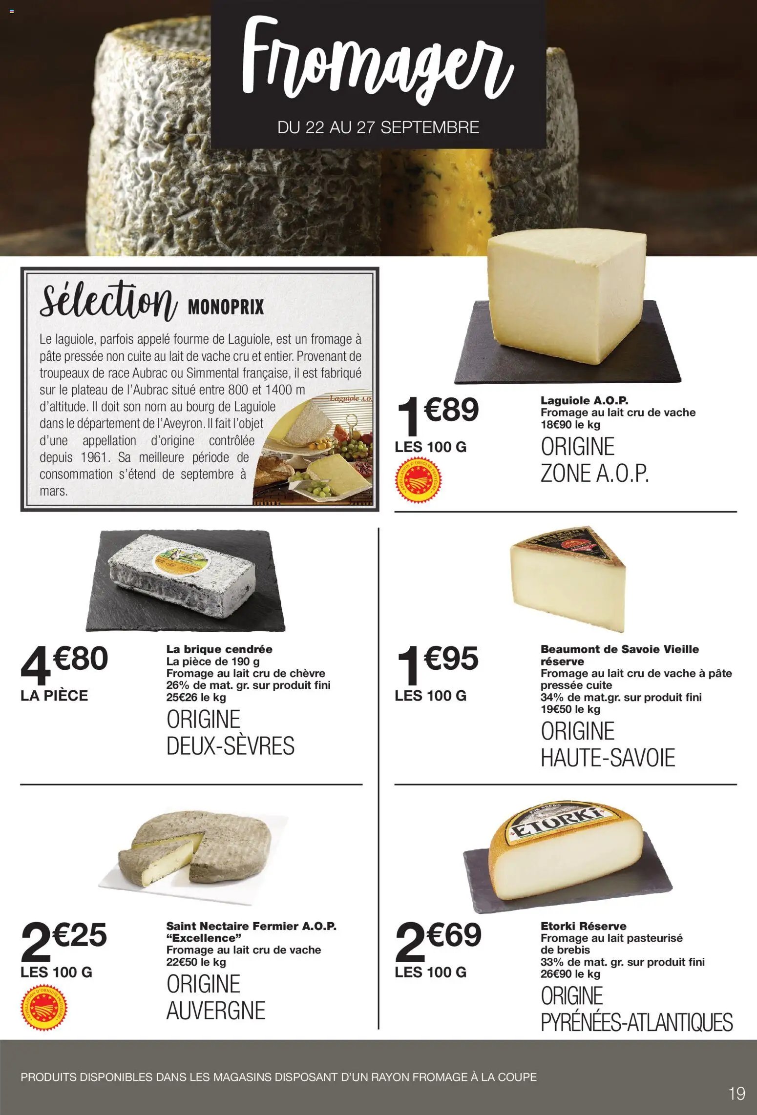 Monoprix catalogue