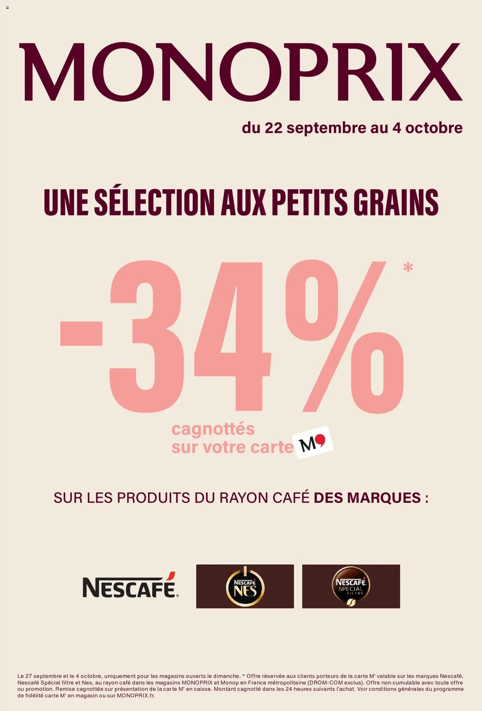Monoprix catalogue