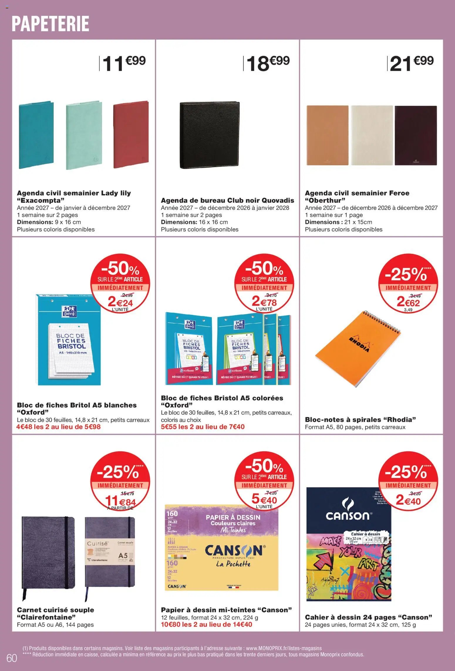 Monoprix catalogue