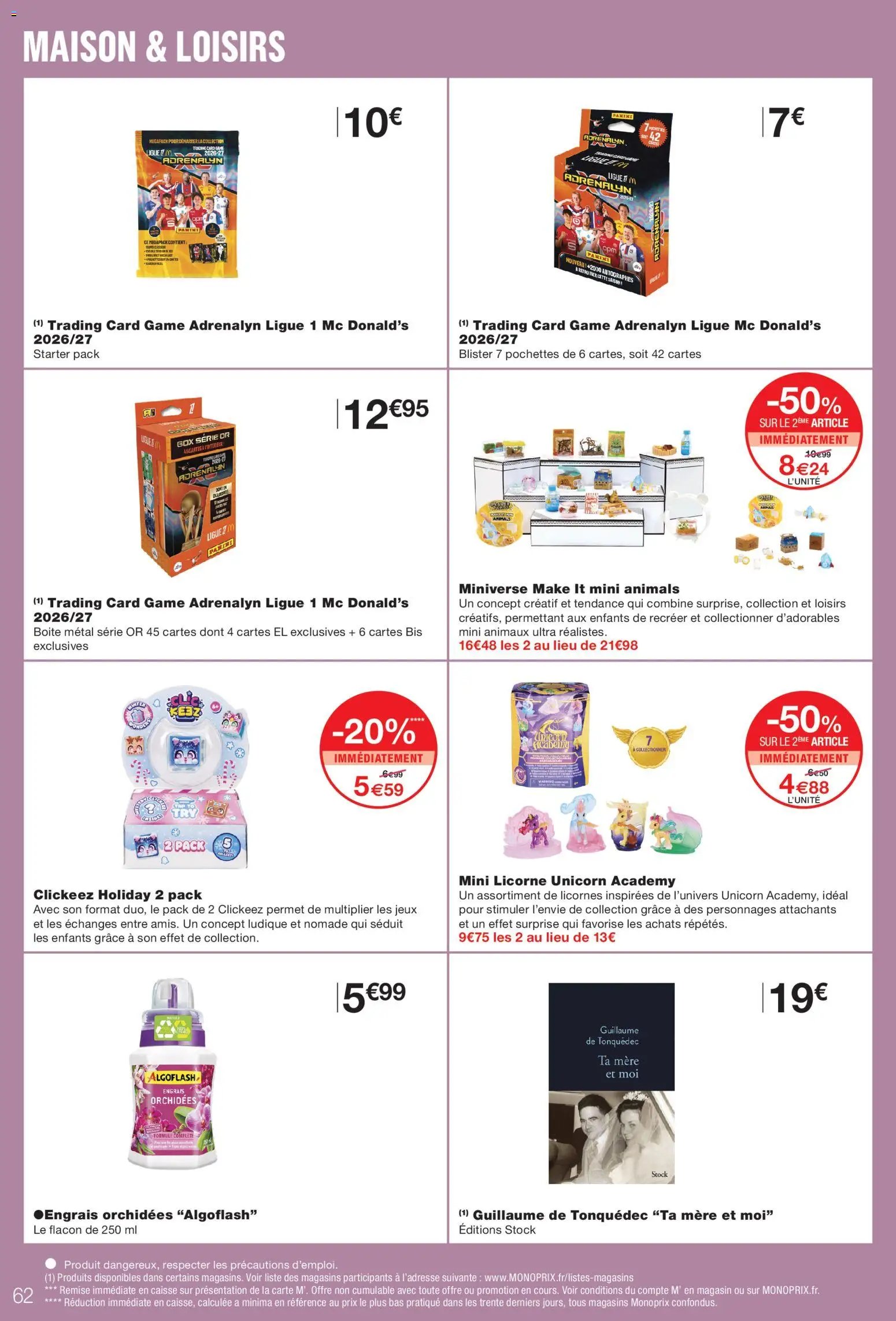 Monoprix catalogue