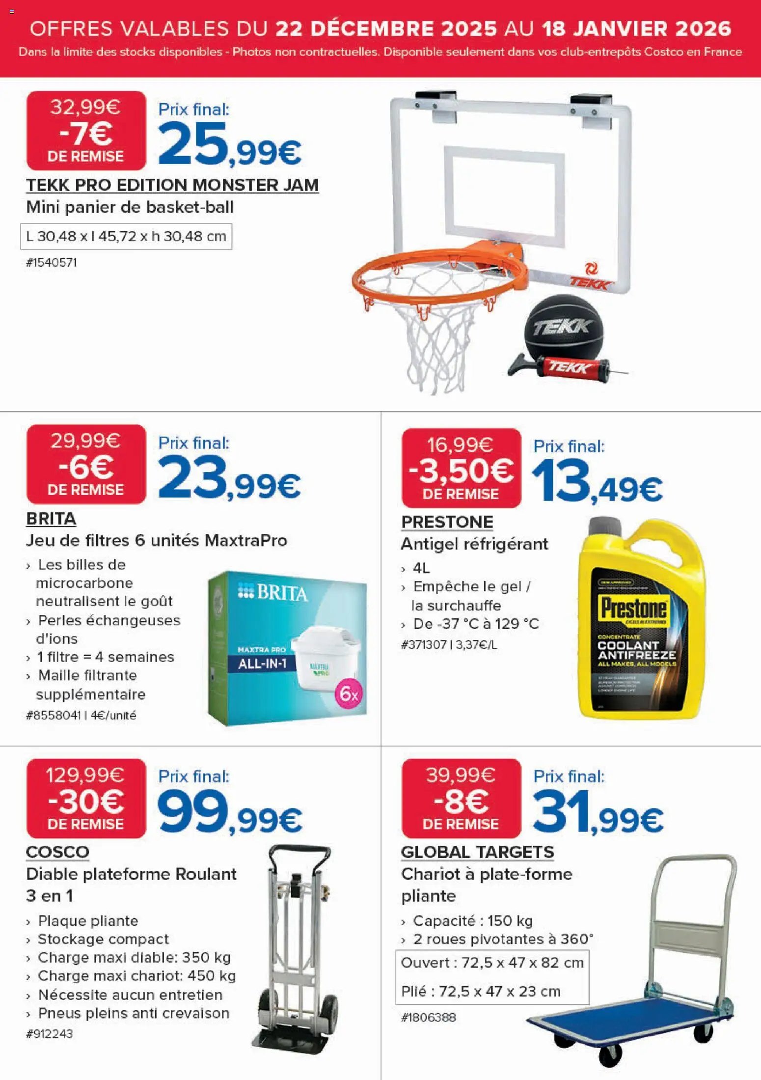 Costco catalogue (2025-12-22 - 2026-01-18)