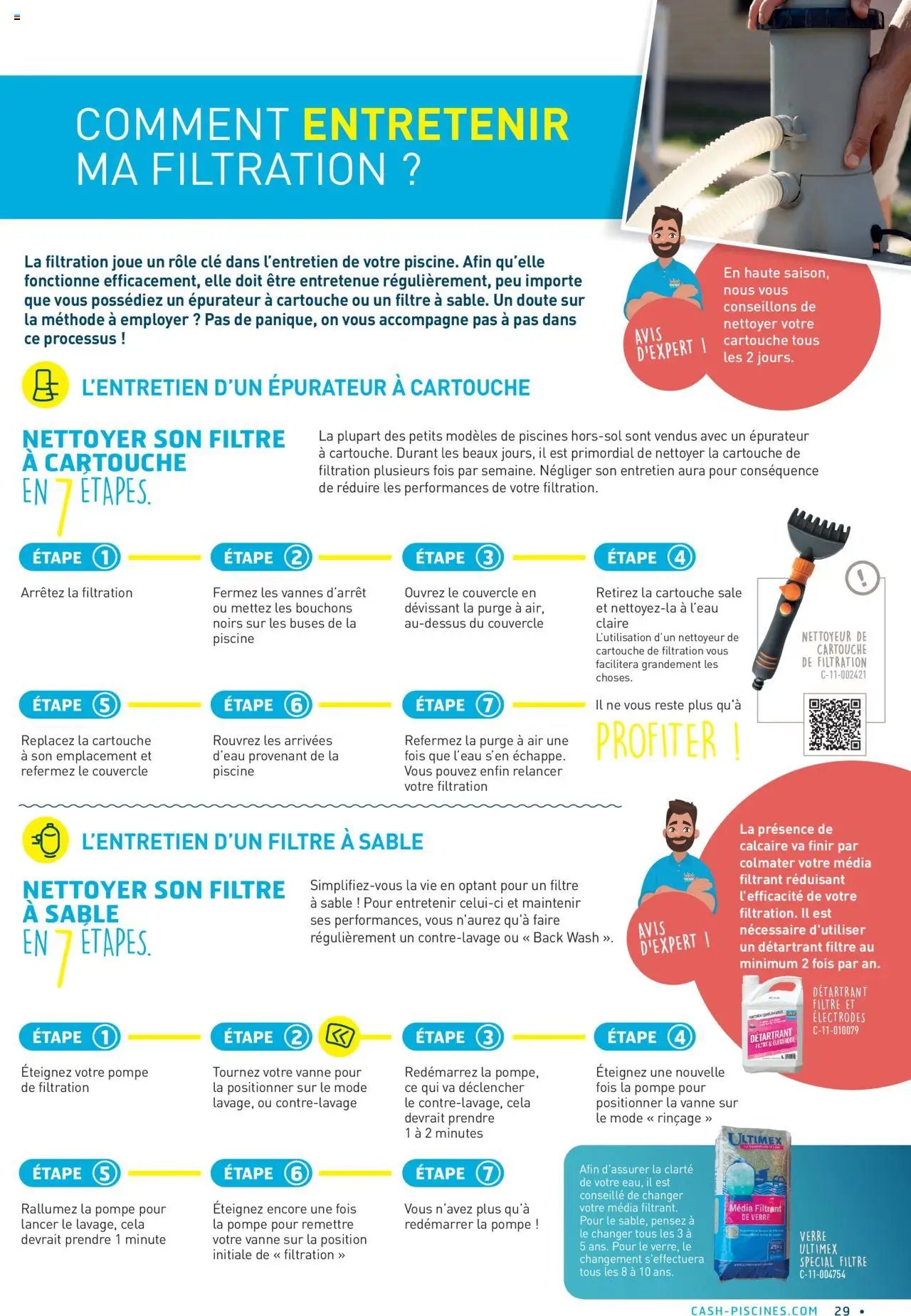 Cash Piscines Guide piscines hors-sol