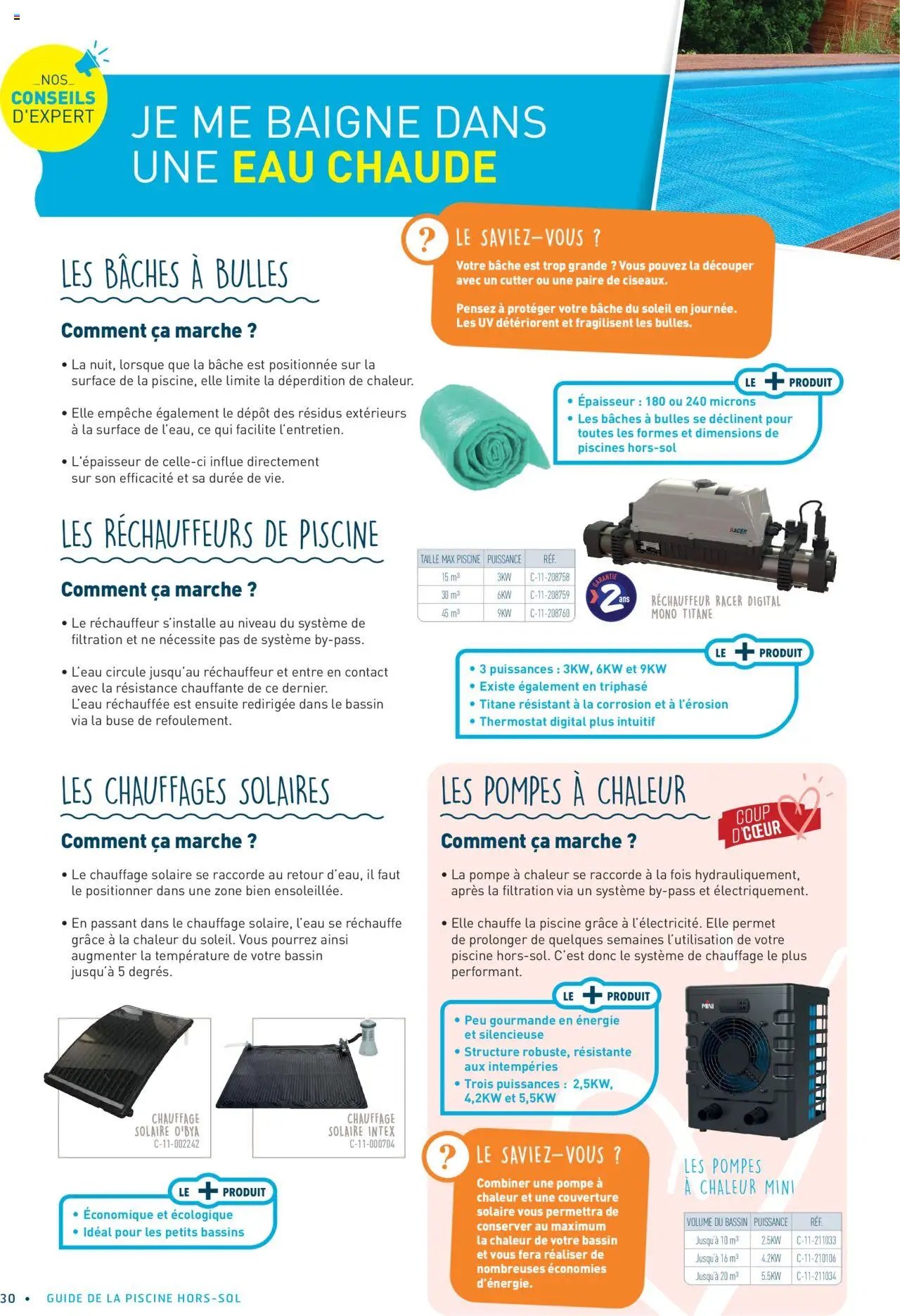 Cash Piscines Guide piscines hors-sol