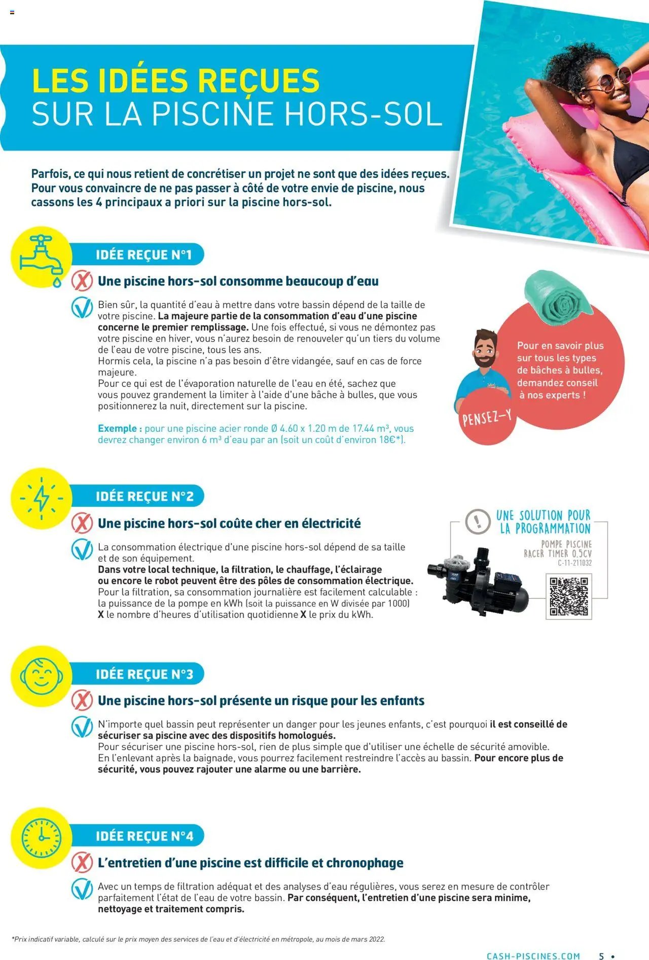 Cash Piscines Guide piscines hors-sol
