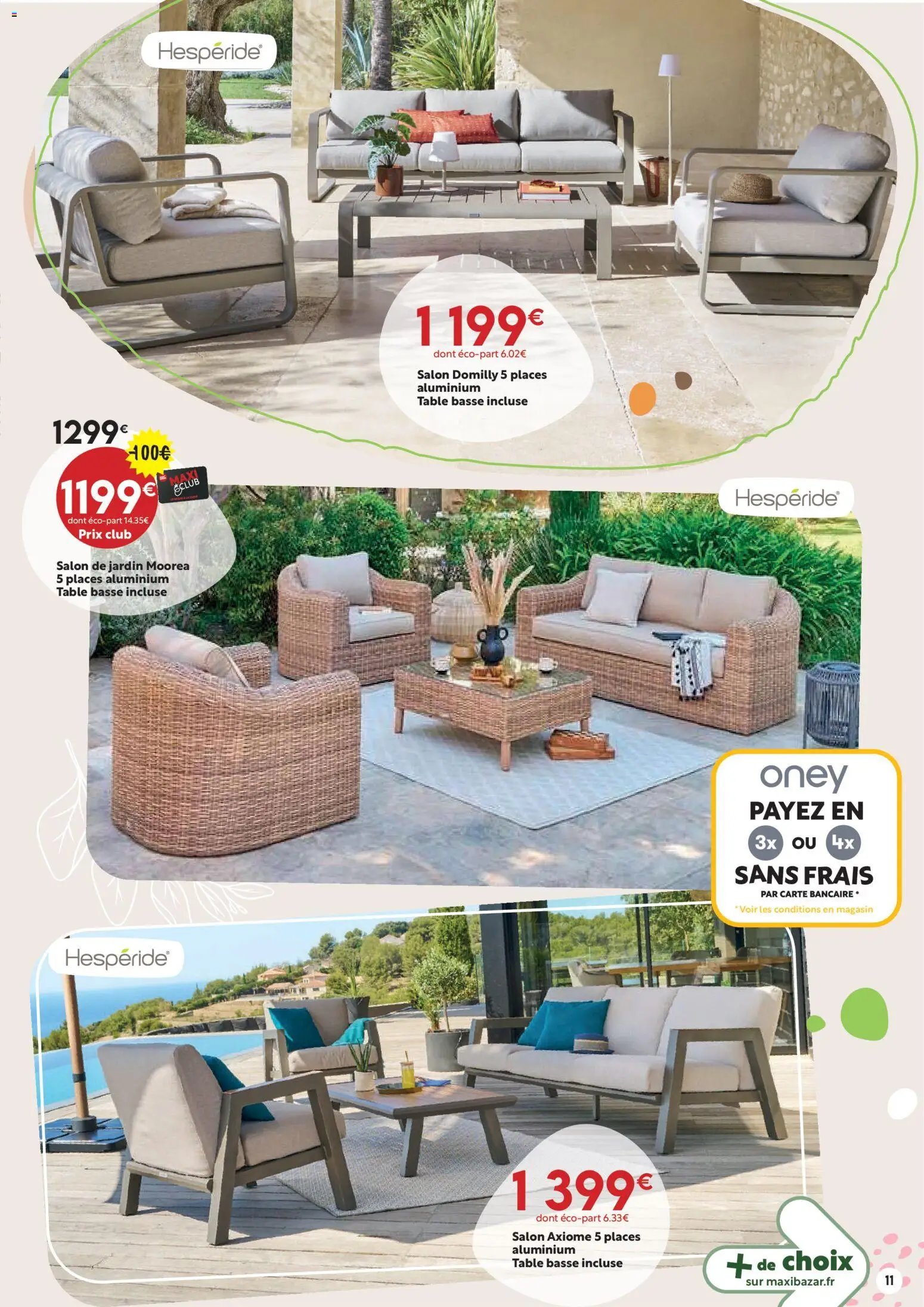 Maxi Bazar - Catalogue "Outdoor