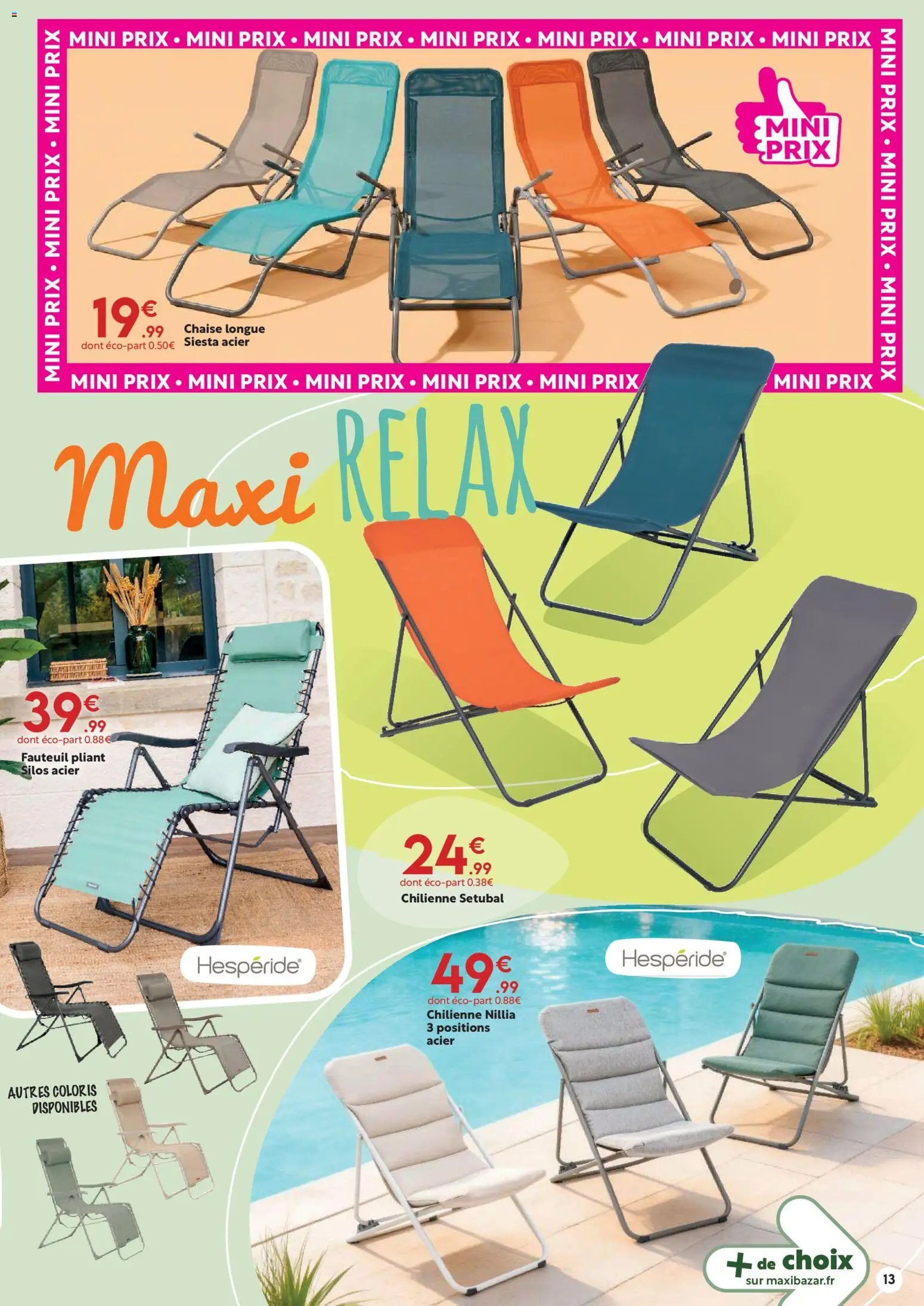 Maxi Bazar - Catalogue "Outdoor