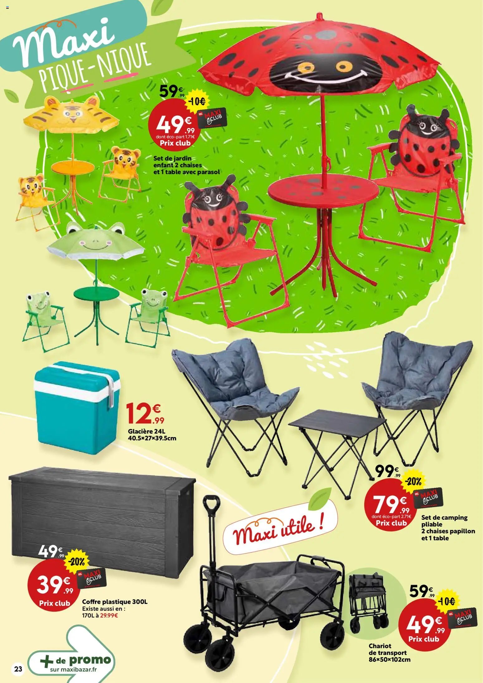 Maxi Bazar - Catalogue "Outdoor
