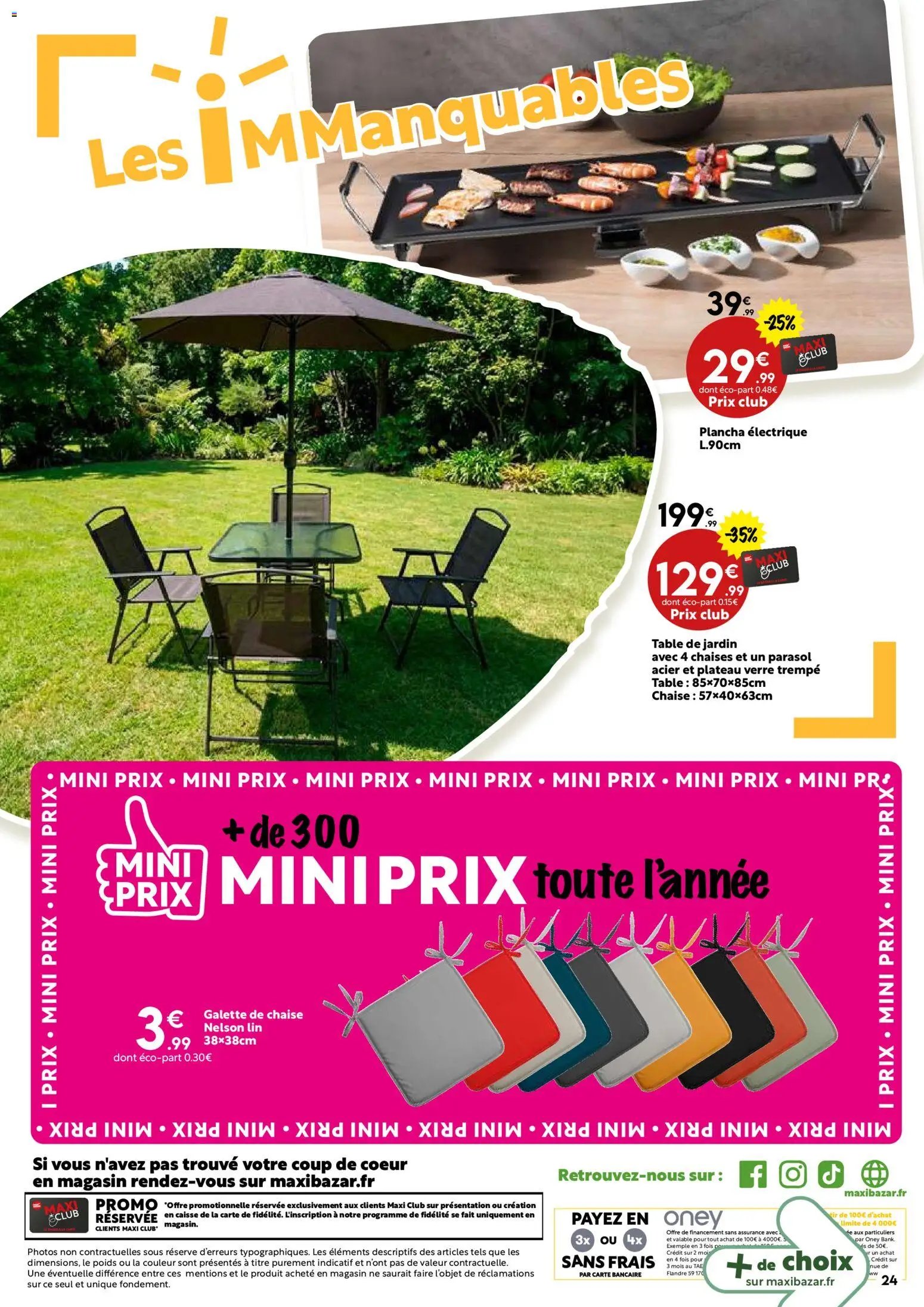 Maxi Bazar - Catalogue "Outdoor