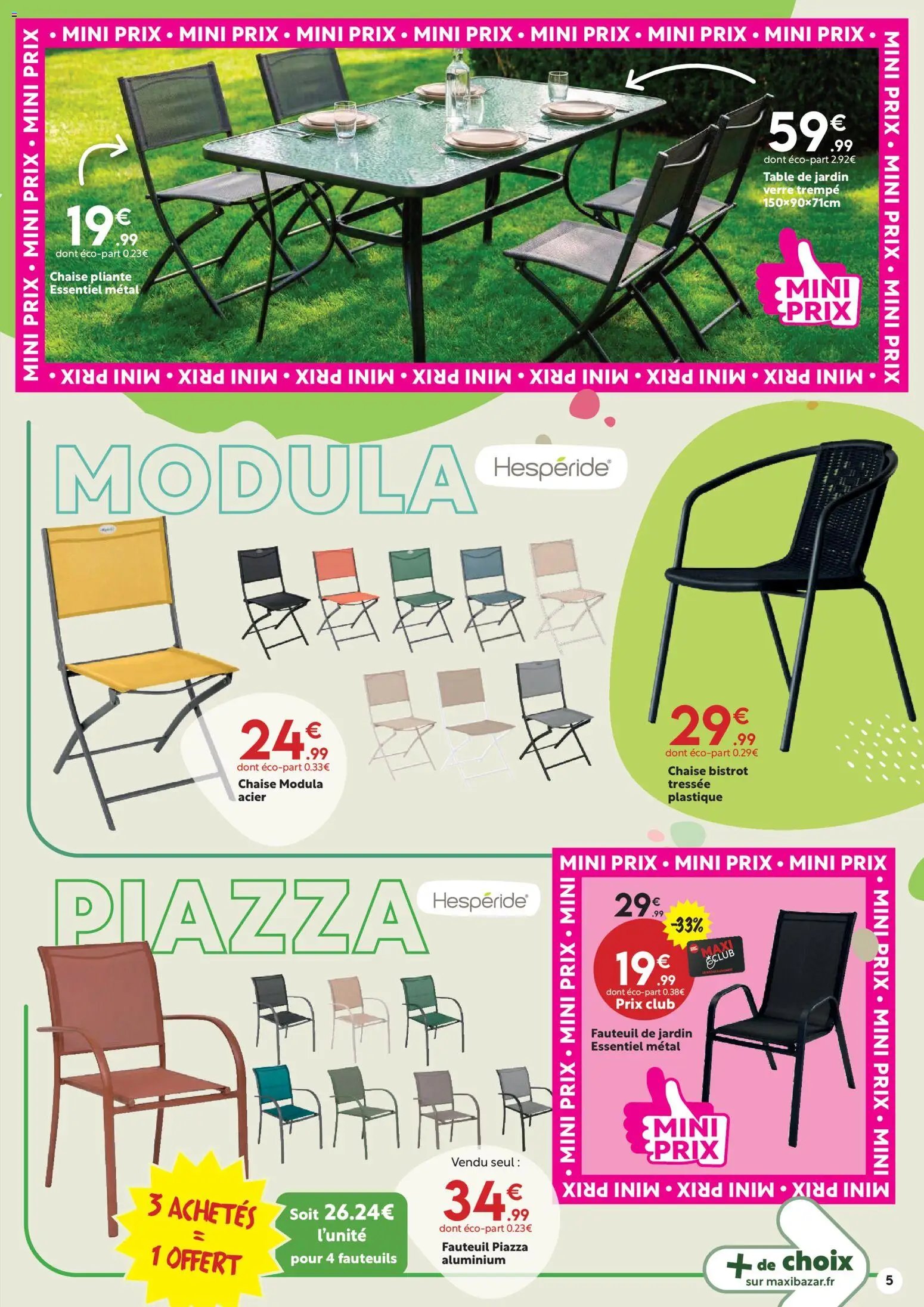 Maxi Bazar - Catalogue "Outdoor
