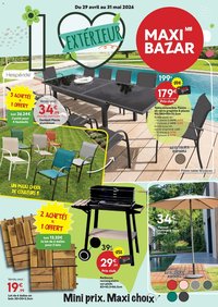 Maxi Bazar - Catalogue "Outdoor