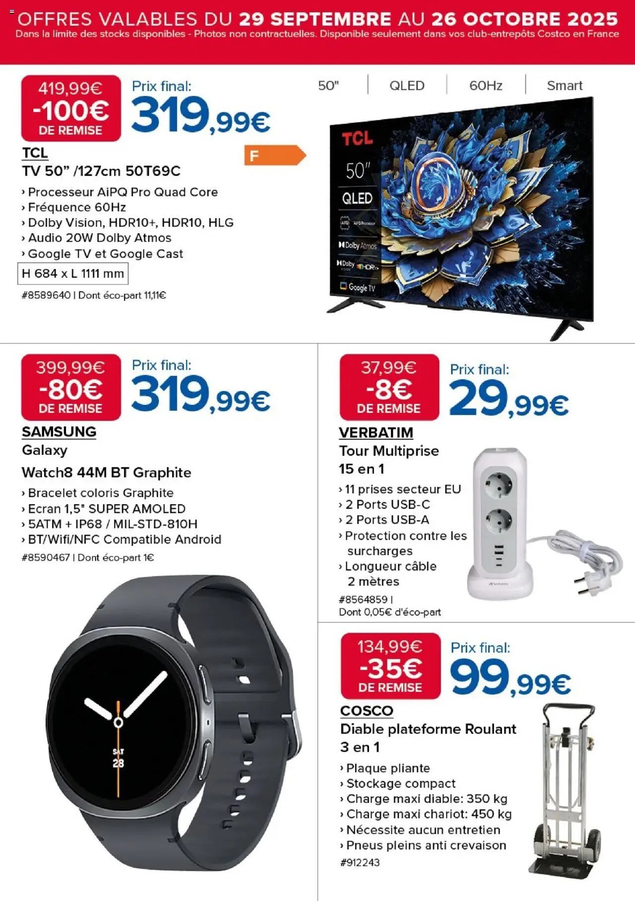Costco catalogue (2025-09-29 - 2025-10-26)