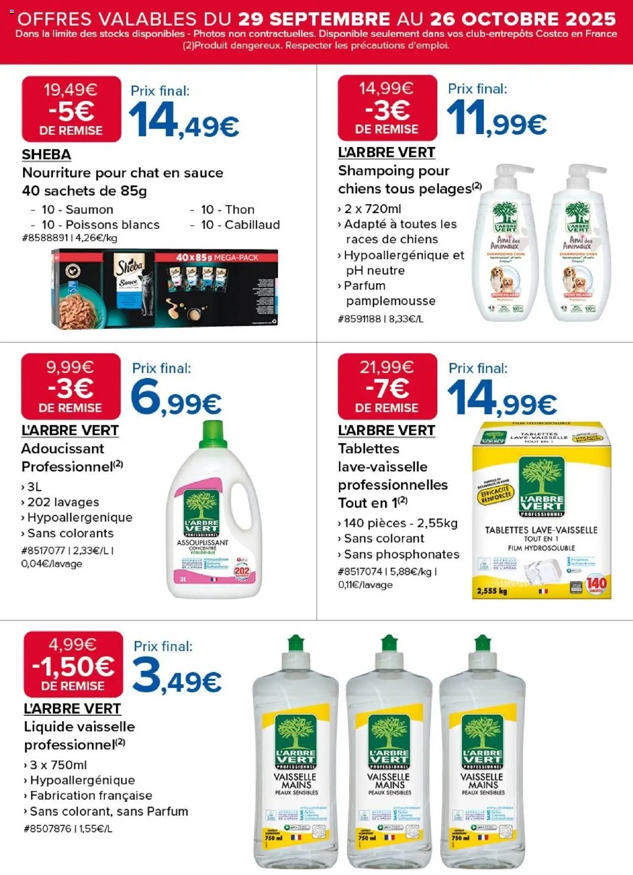 Costco catalogue (2025-09-29 - 2025-10-26)