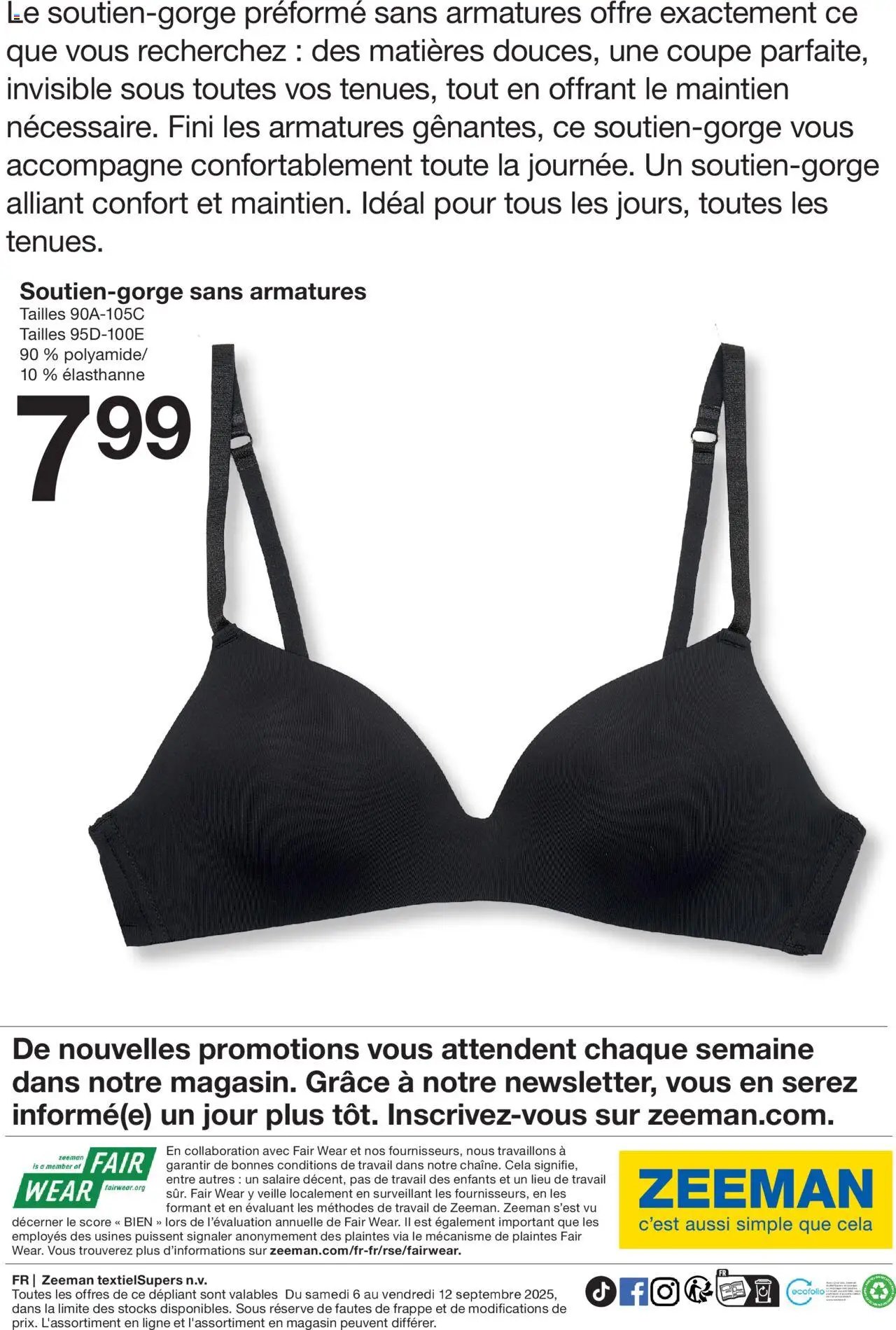 Zeeman catalogue Automne (2025-09-06 - 2025-09-12)