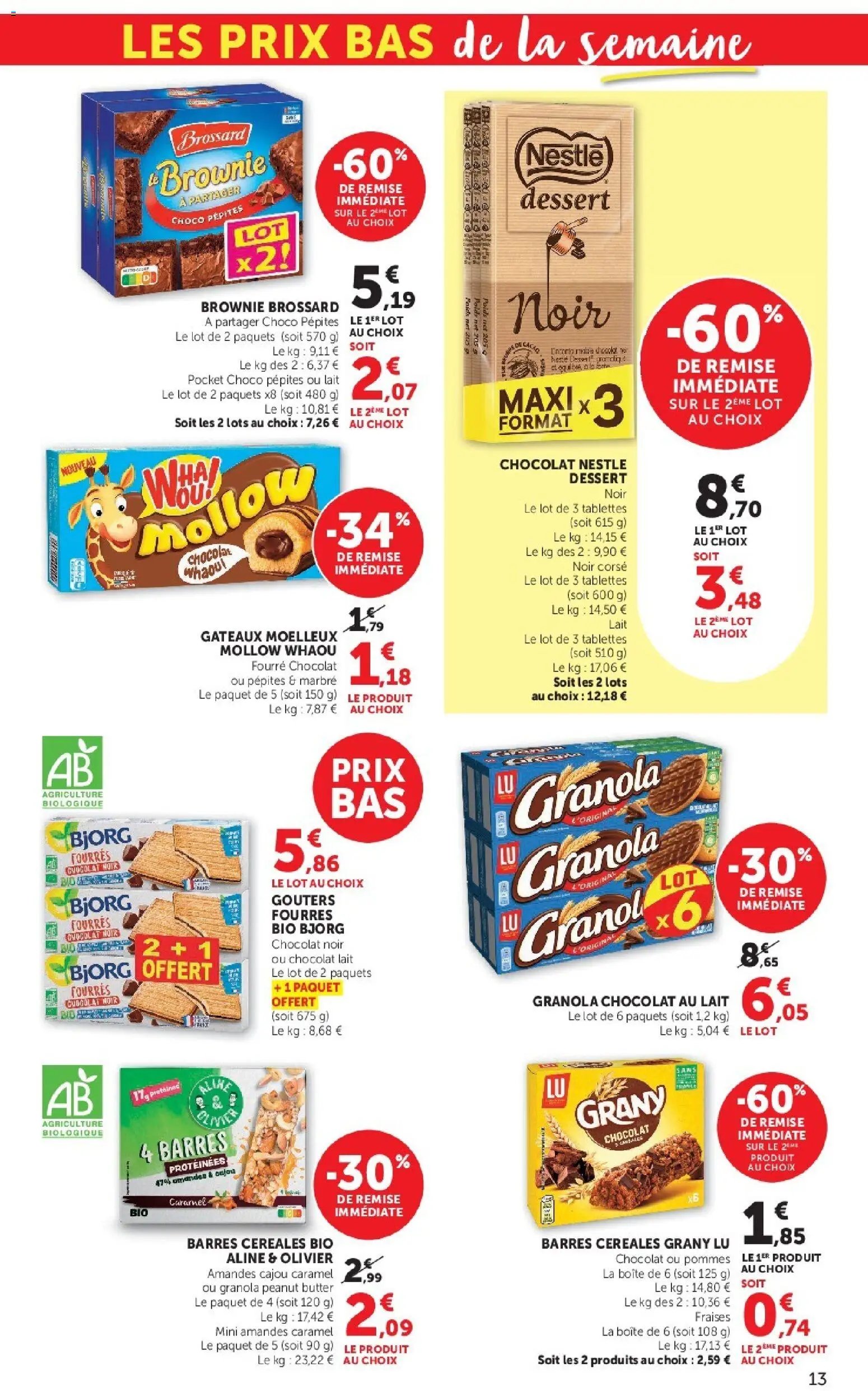 Hyper U - Les prix bas de la semaine