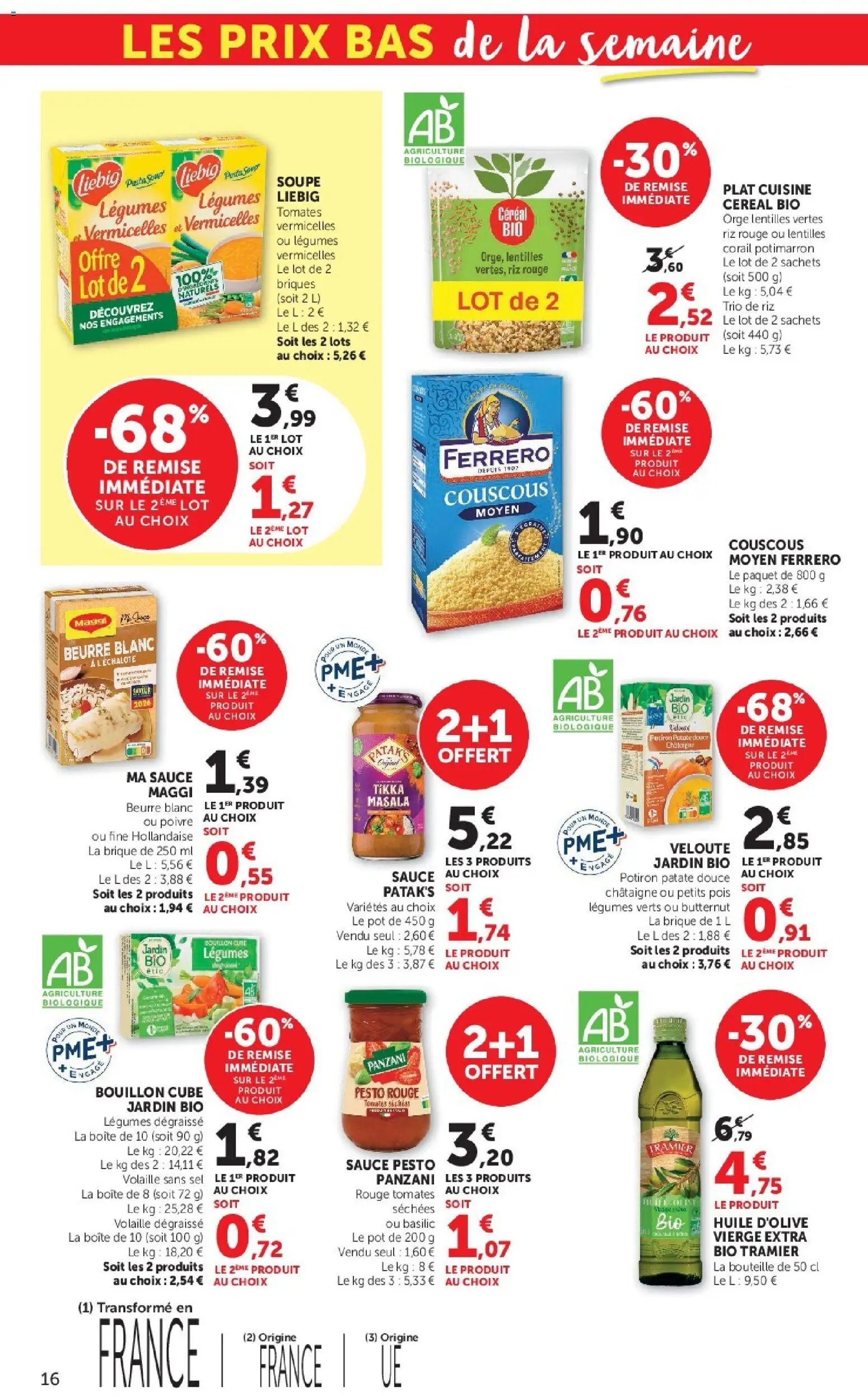 Hyper U - Les prix bas de la semaine