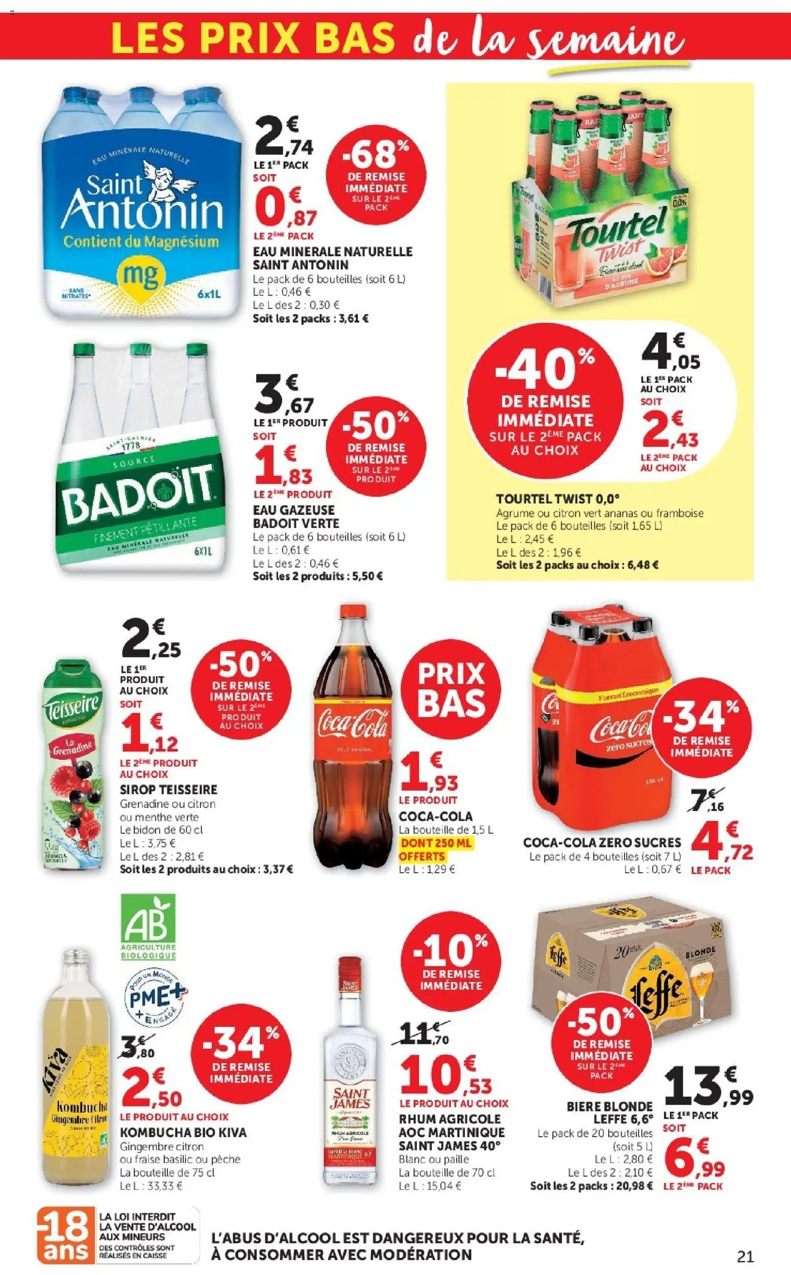 Hyper U - Les prix bas de la semaine
