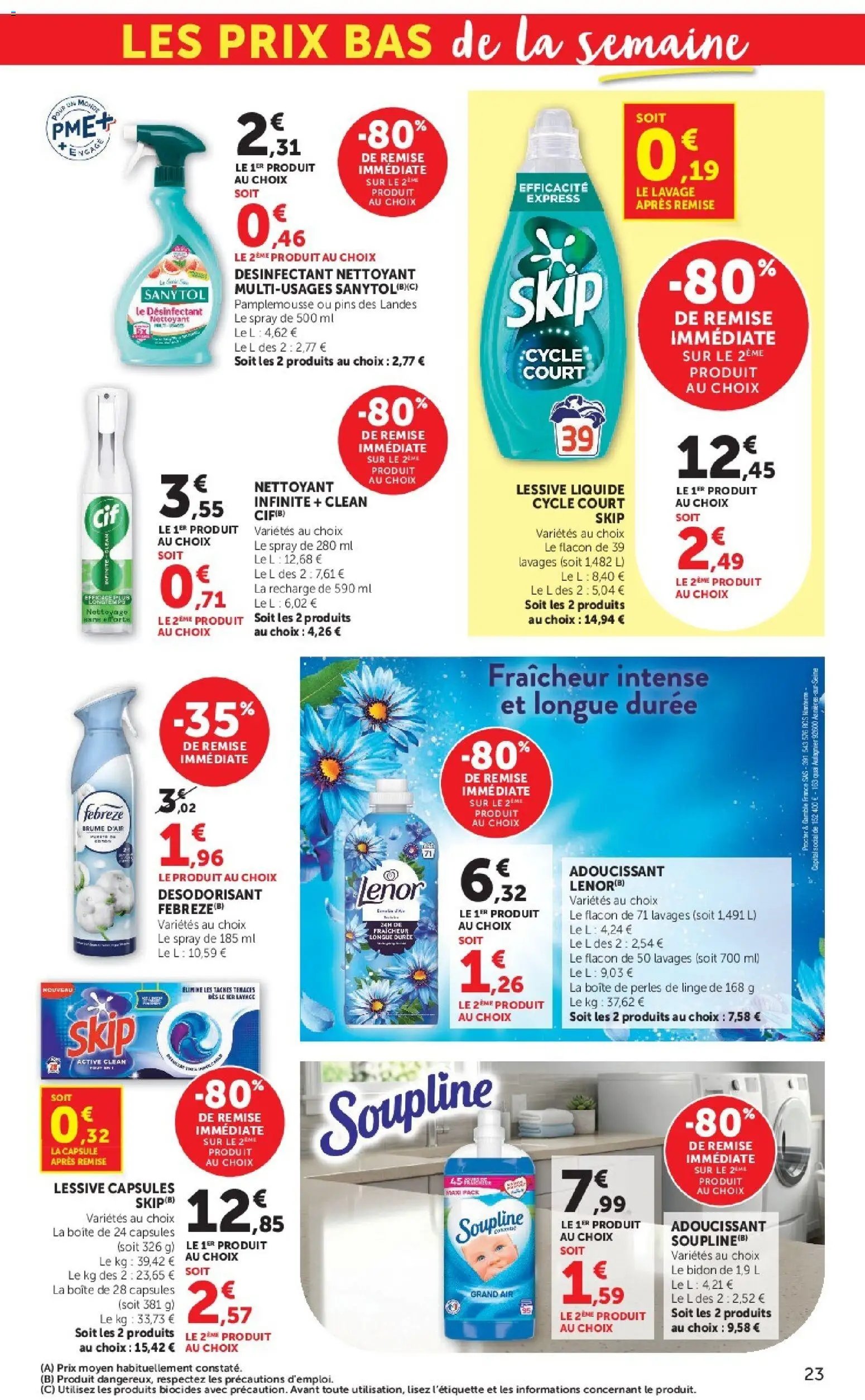 Hyper U - Les prix bas de la semaine