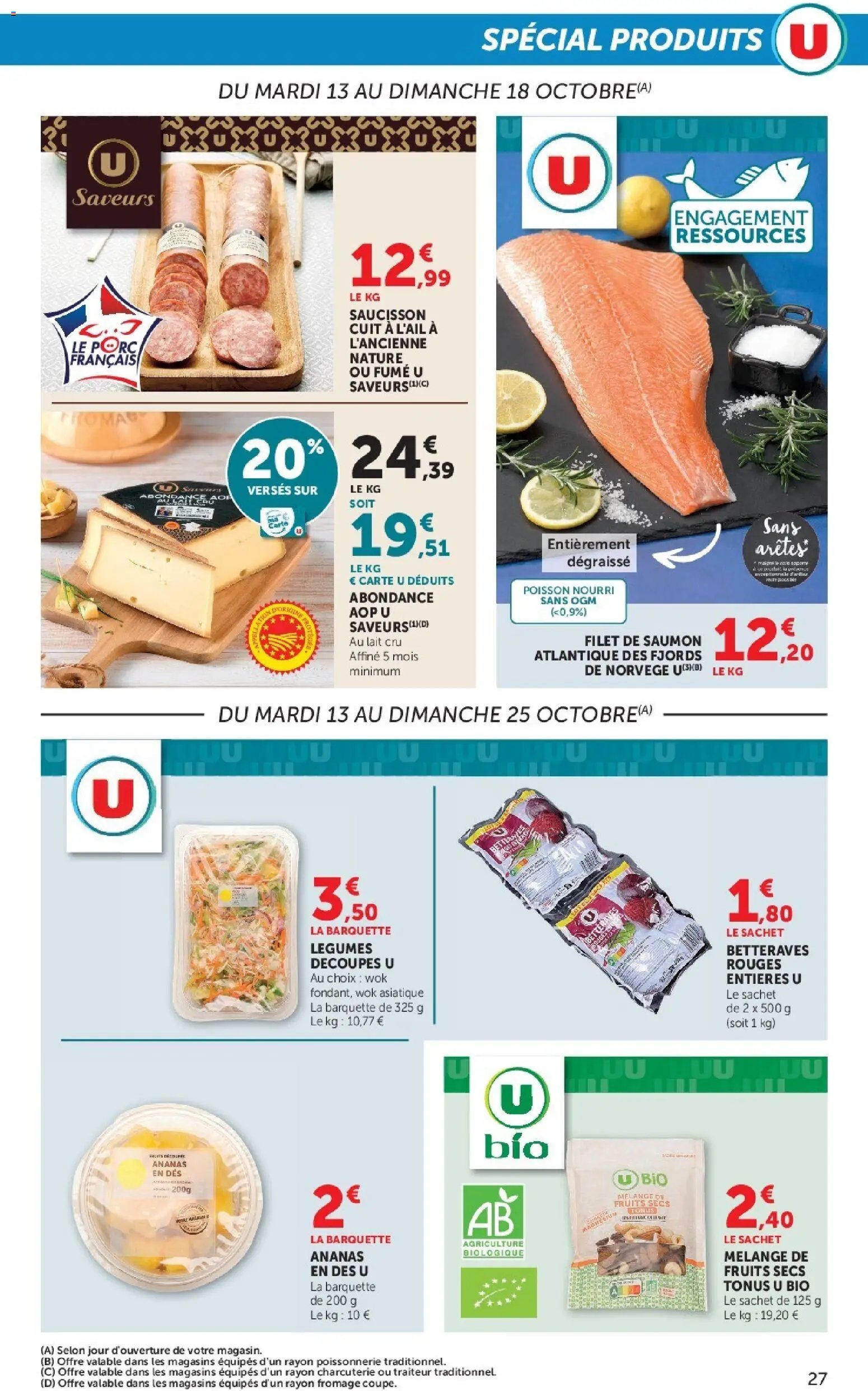 Hyper U - Les prix bas de la semaine