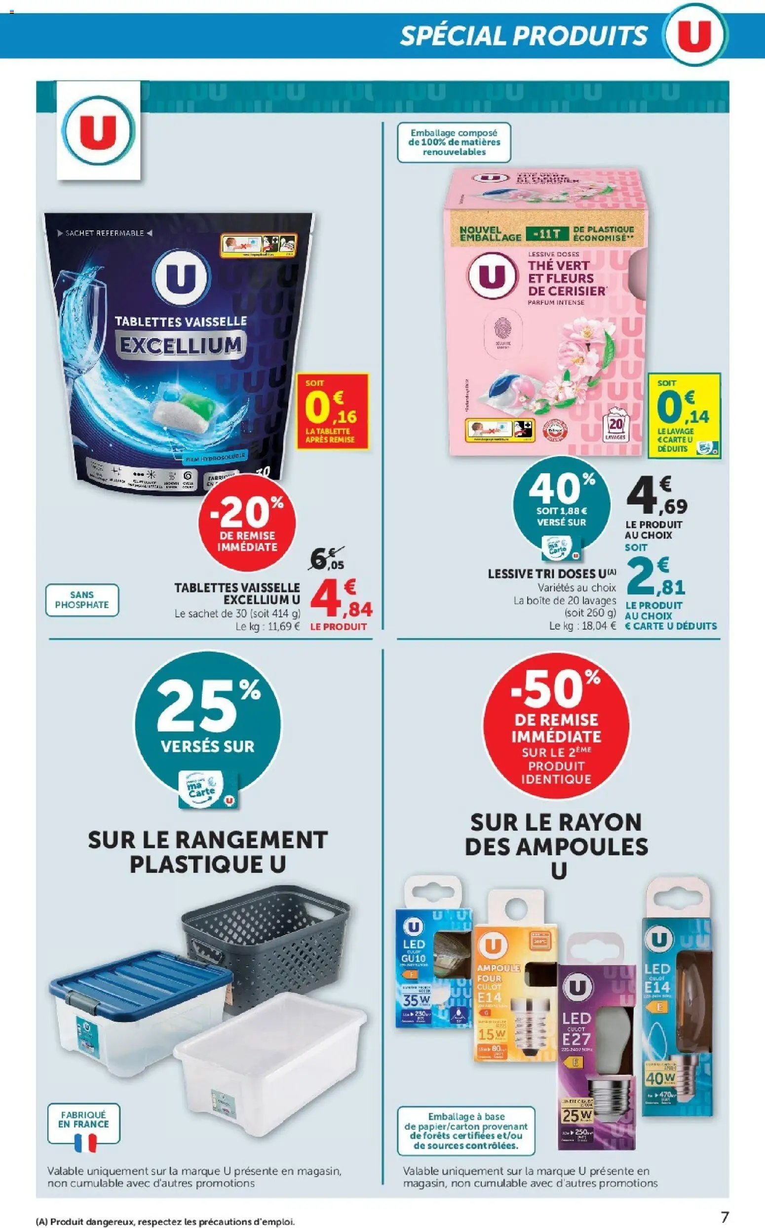 Hyper U - Les prix bas de la semaine