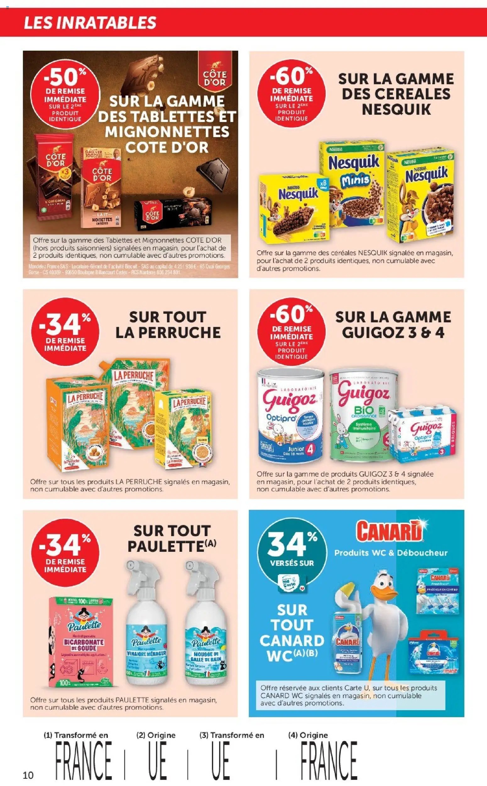 Hyper U - Les prix bas de la semaine