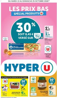 Hyper U - Les prix bas de la semaine