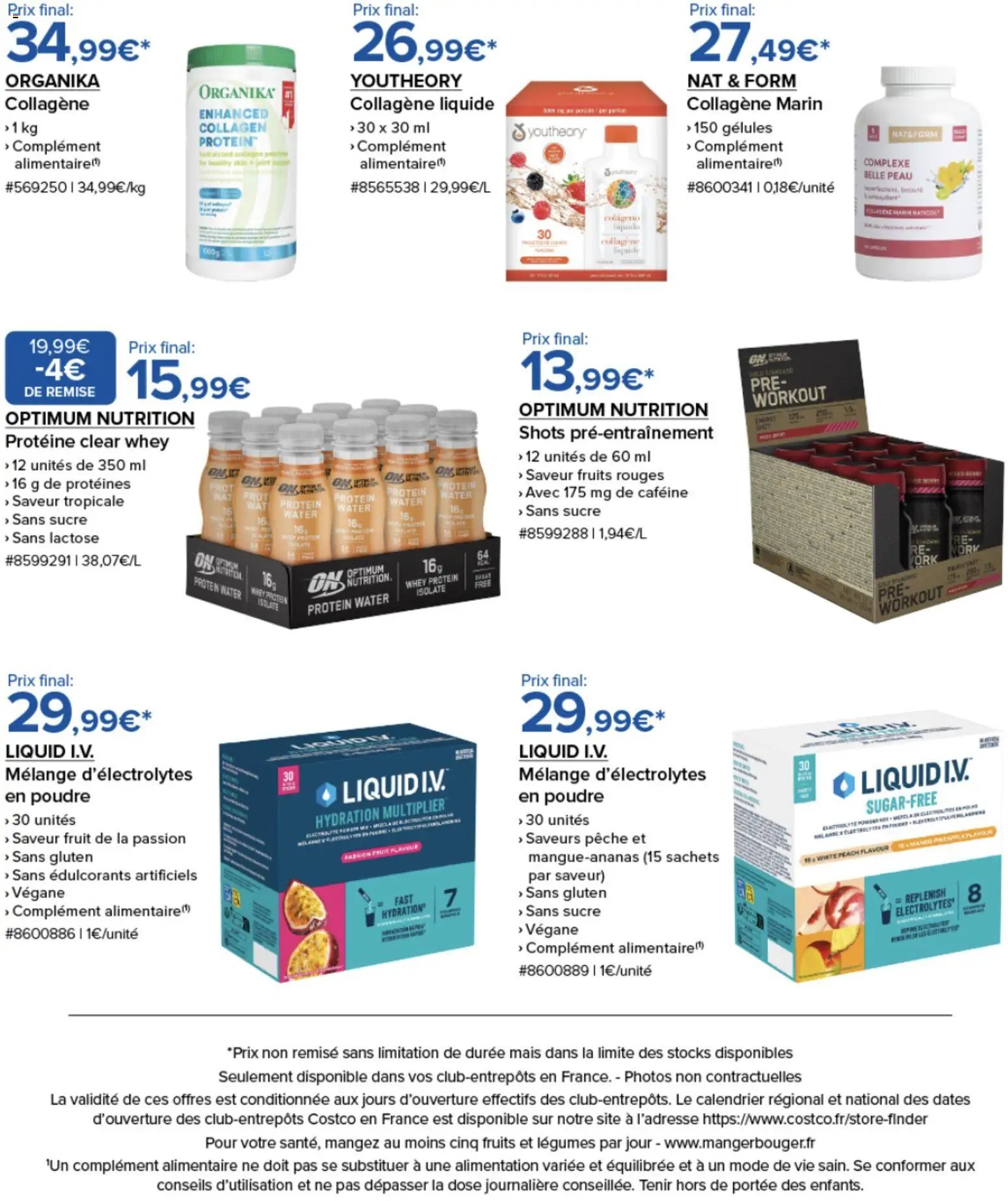 Costco Sélection de soins & beauté 2026