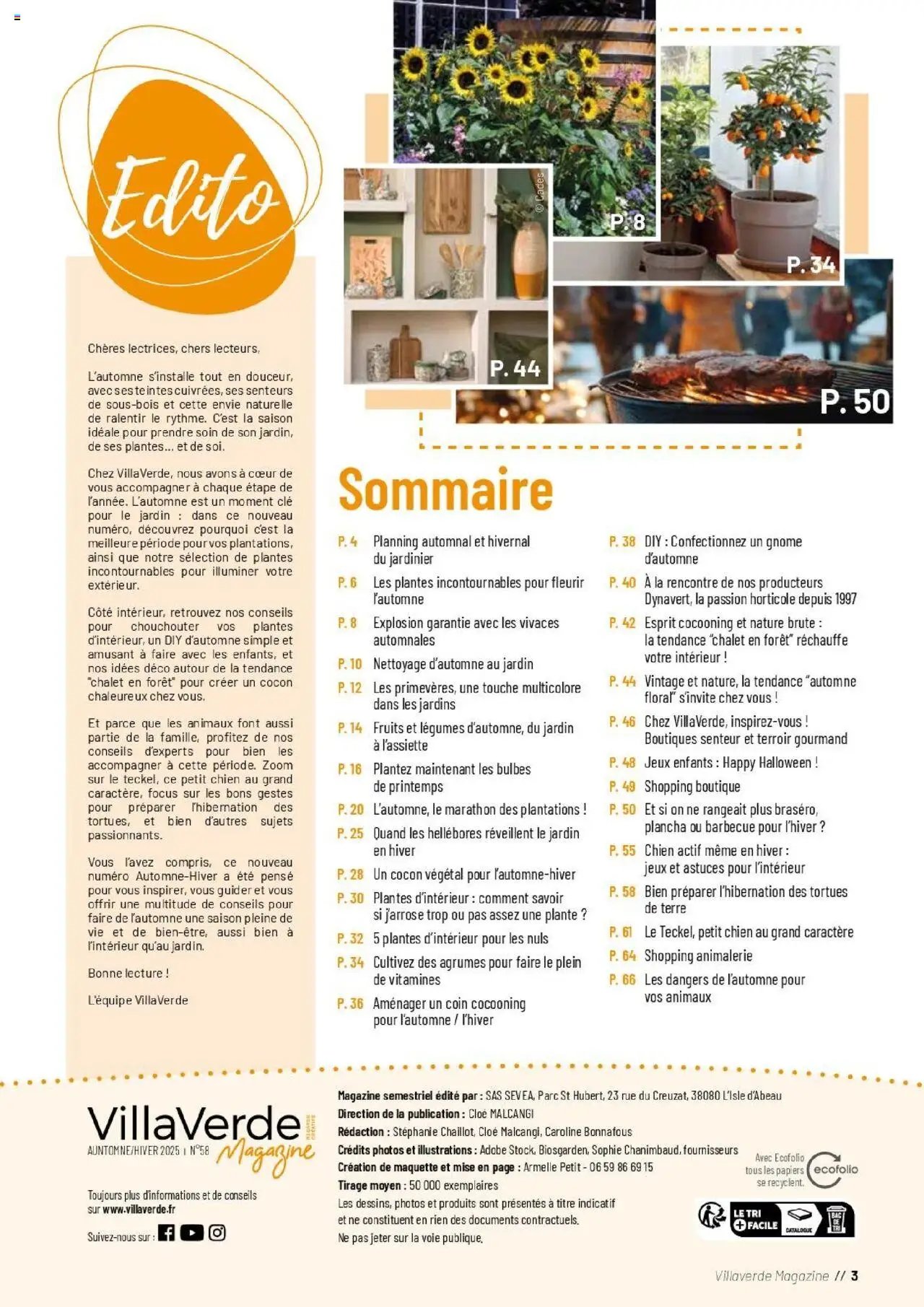 VillaVerde catalogue