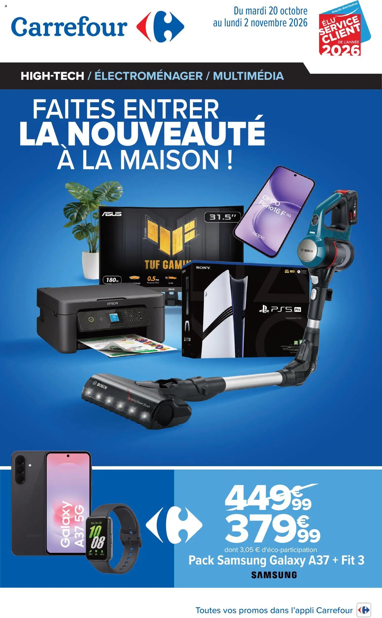 Carrefour Faites entrer la nouveauté à la maison