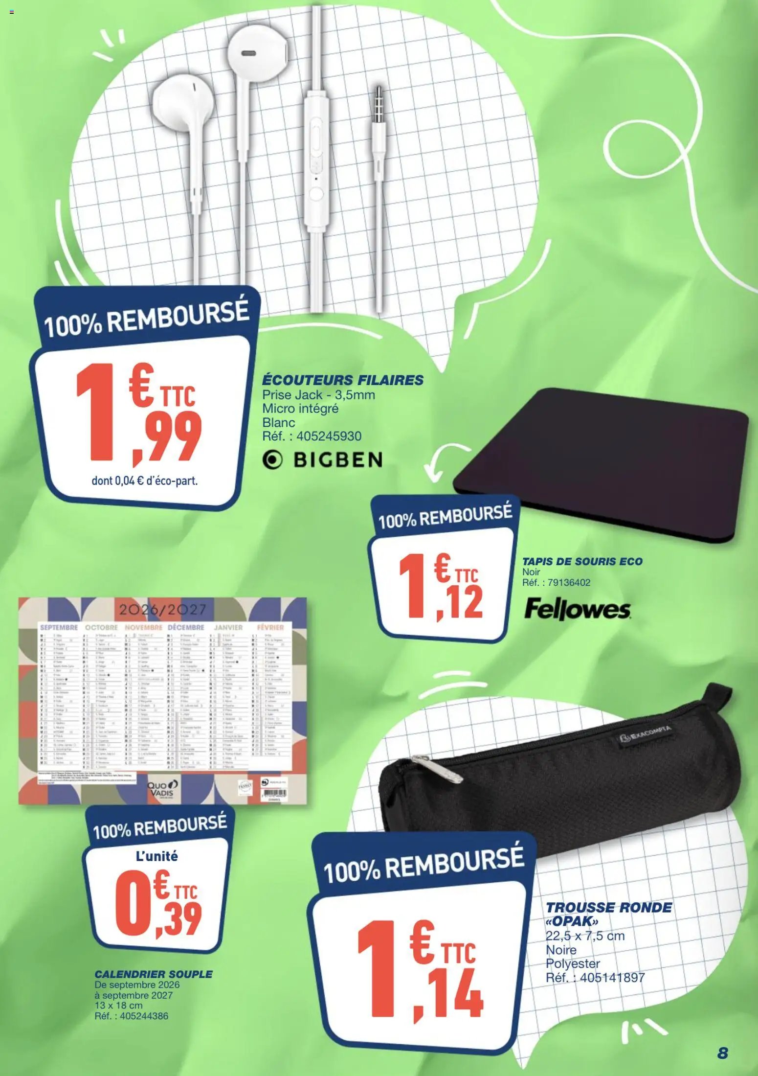 Bureau Vallée catalogue
