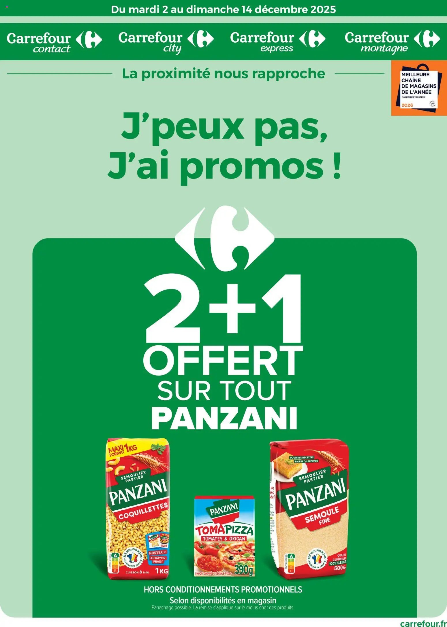 Carrefour City J'peux pas j'ai promo (2025-12-02 - 2026-01-14)