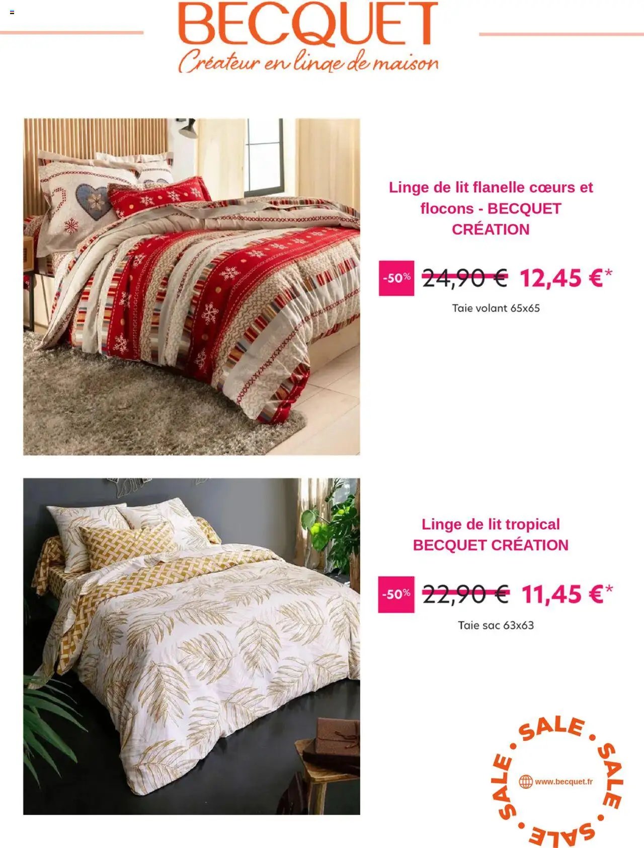 Becquet catalogue Automne