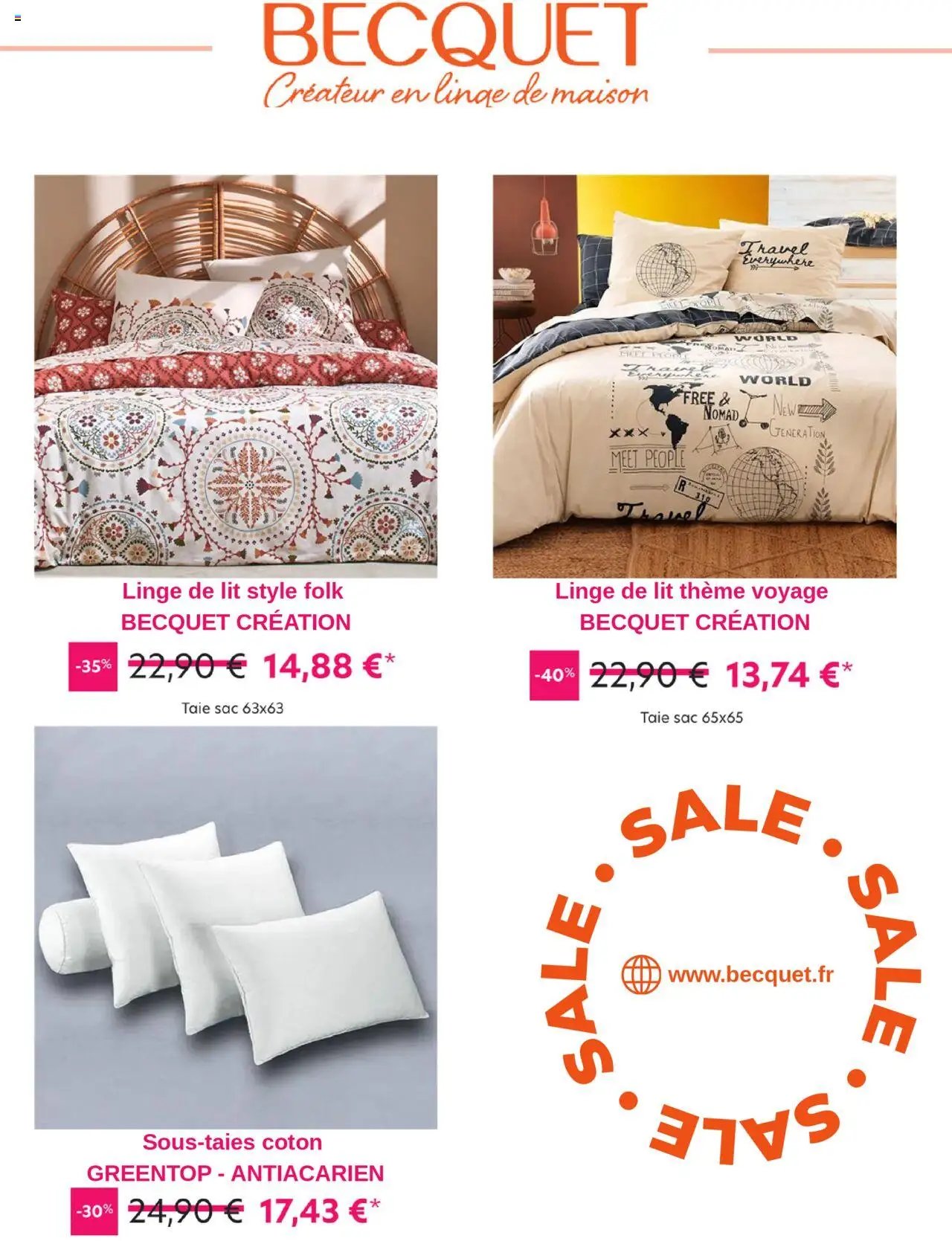 Becquet catalogue Automne