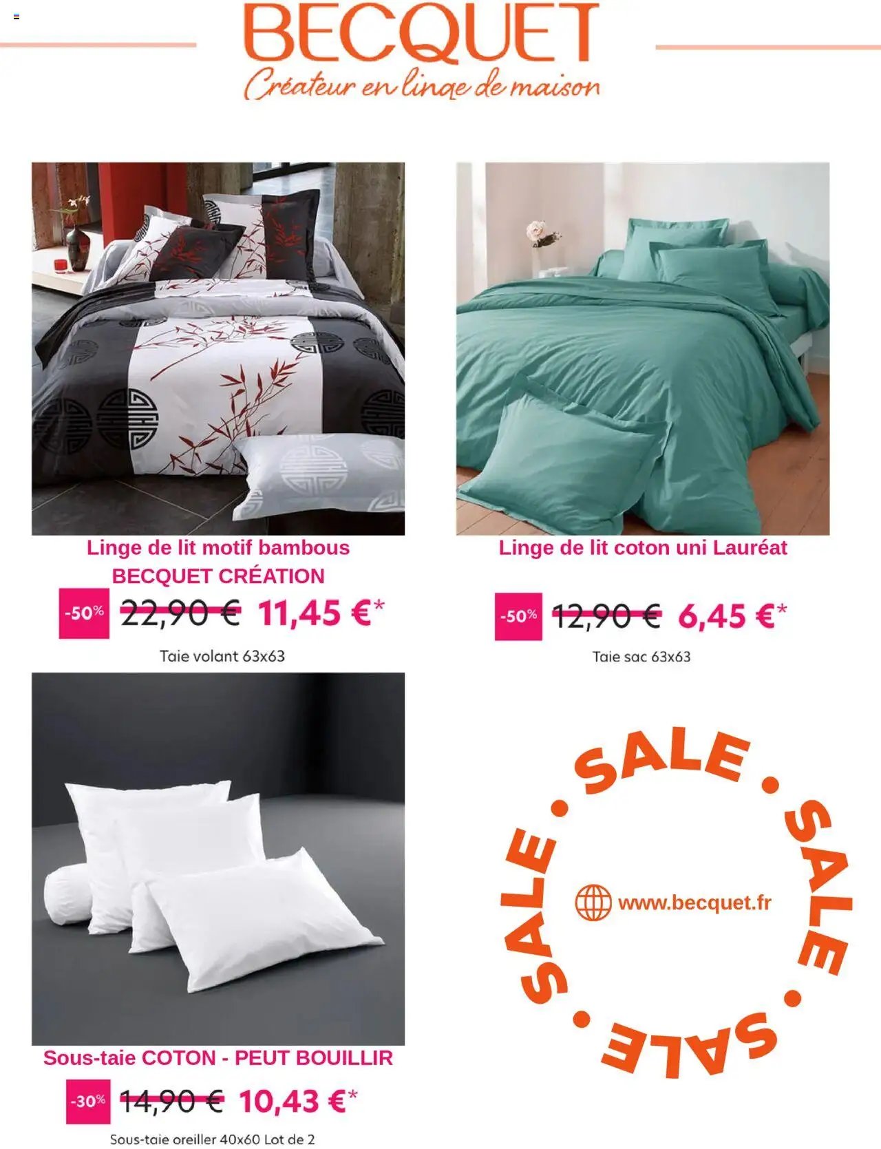 Becquet catalogue Automne