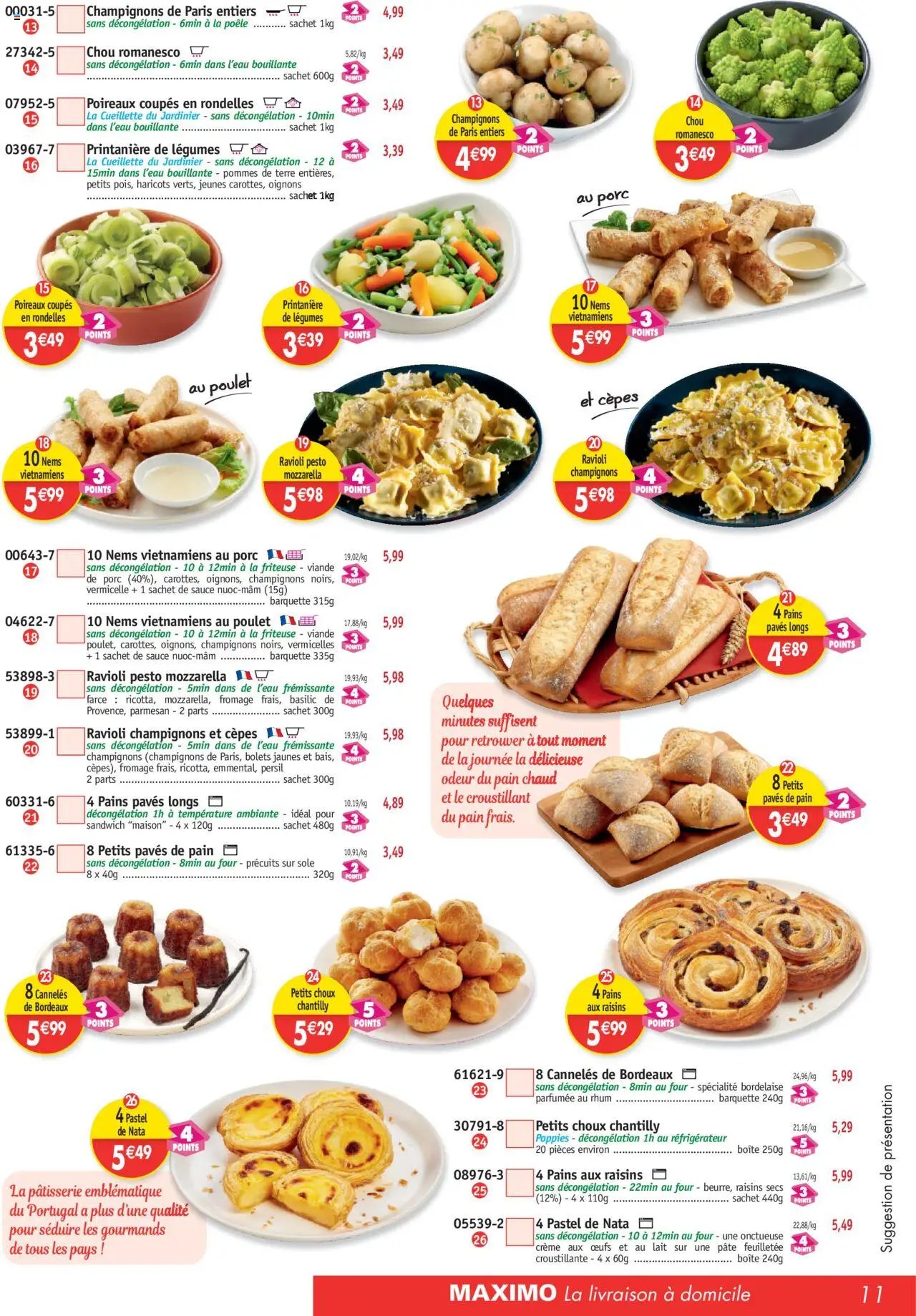 Maximo catalogue (2025-08-29 - 2025-09-25)