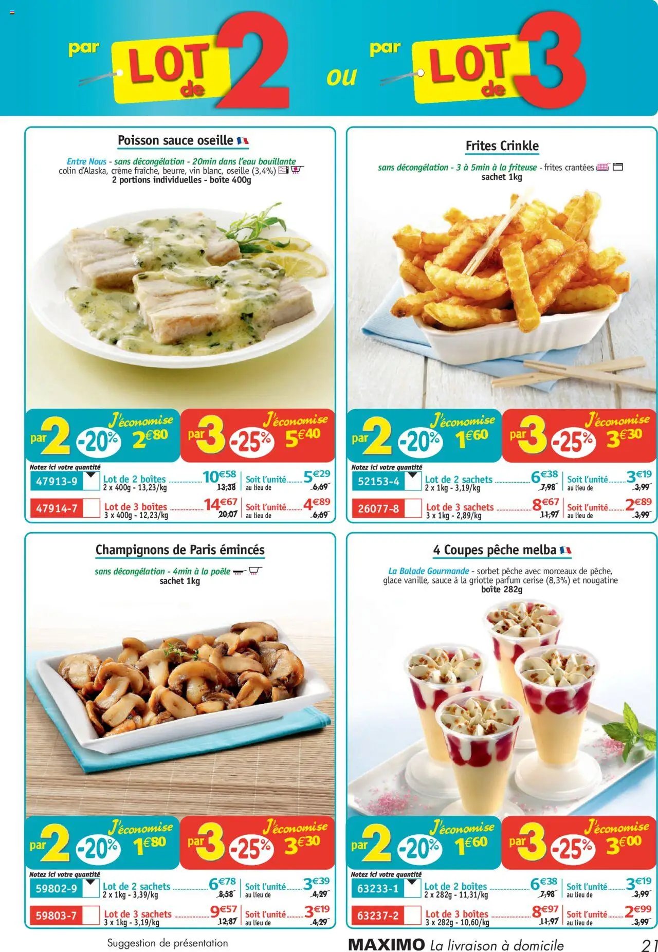Maximo catalogue (2025-08-29 - 2025-09-25)