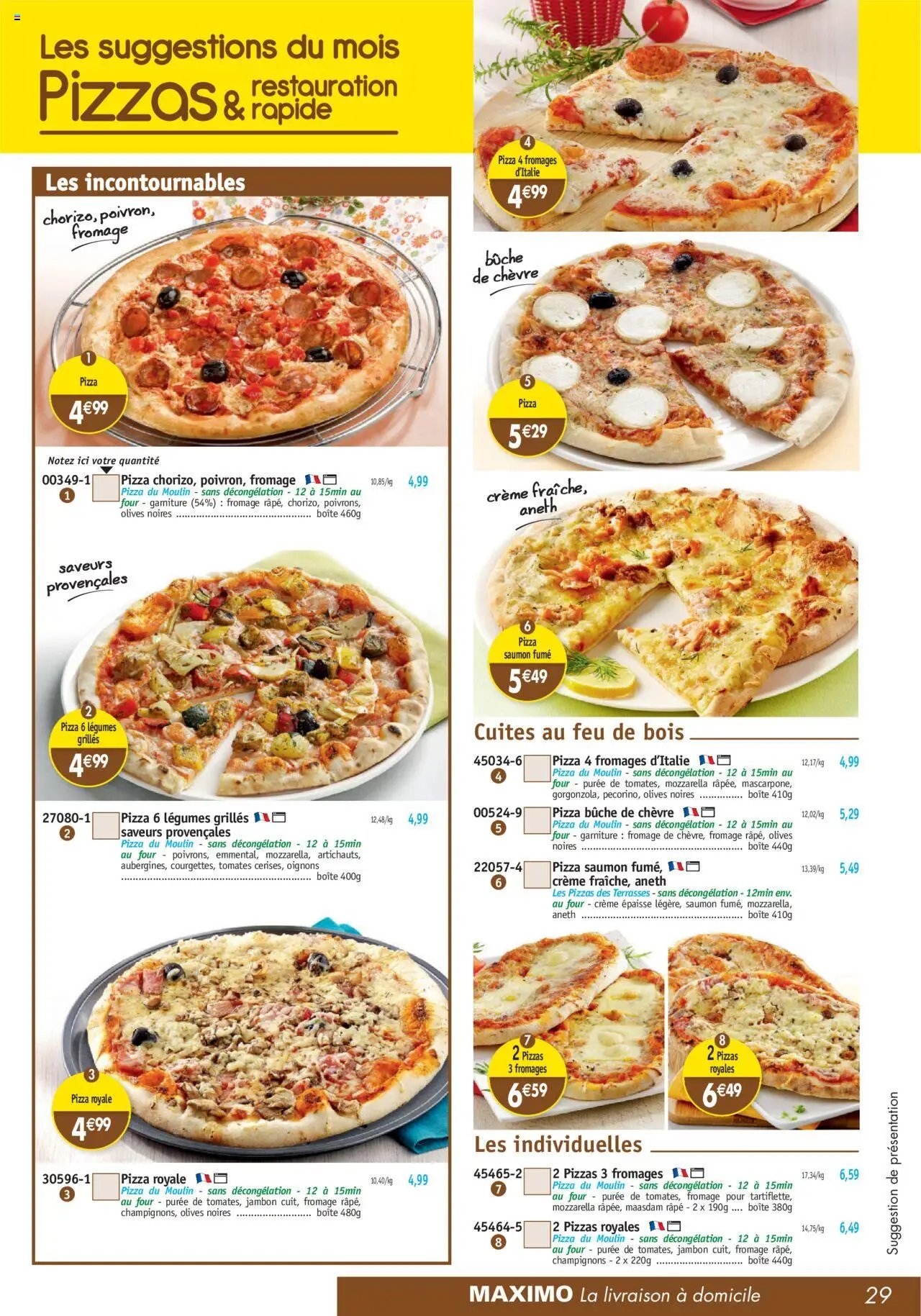 Maximo catalogue (2025-08-29 - 2025-09-25)