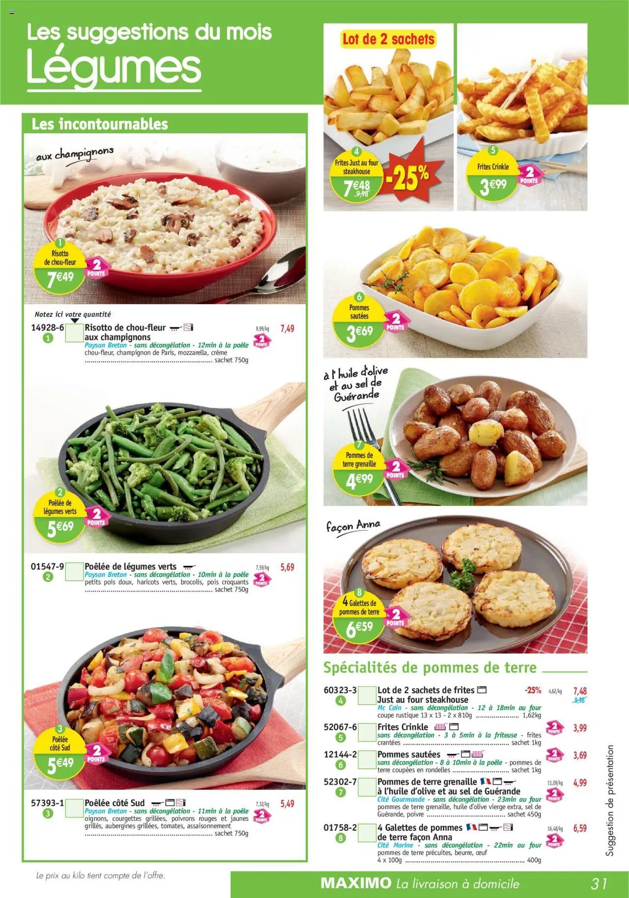 Maximo catalogue (2025-08-29 - 2025-09-25)