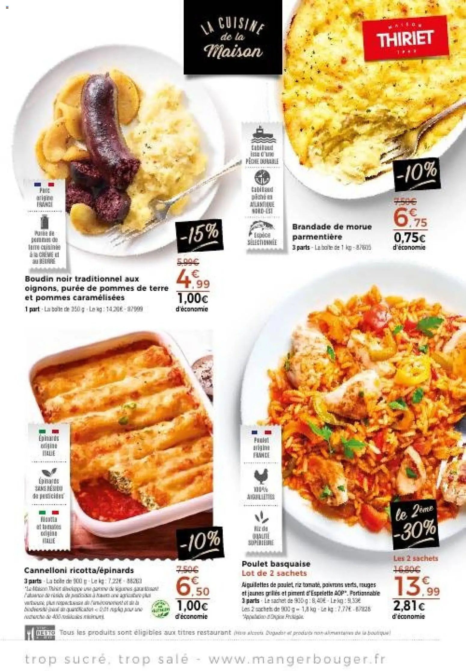Thiriet catalogue