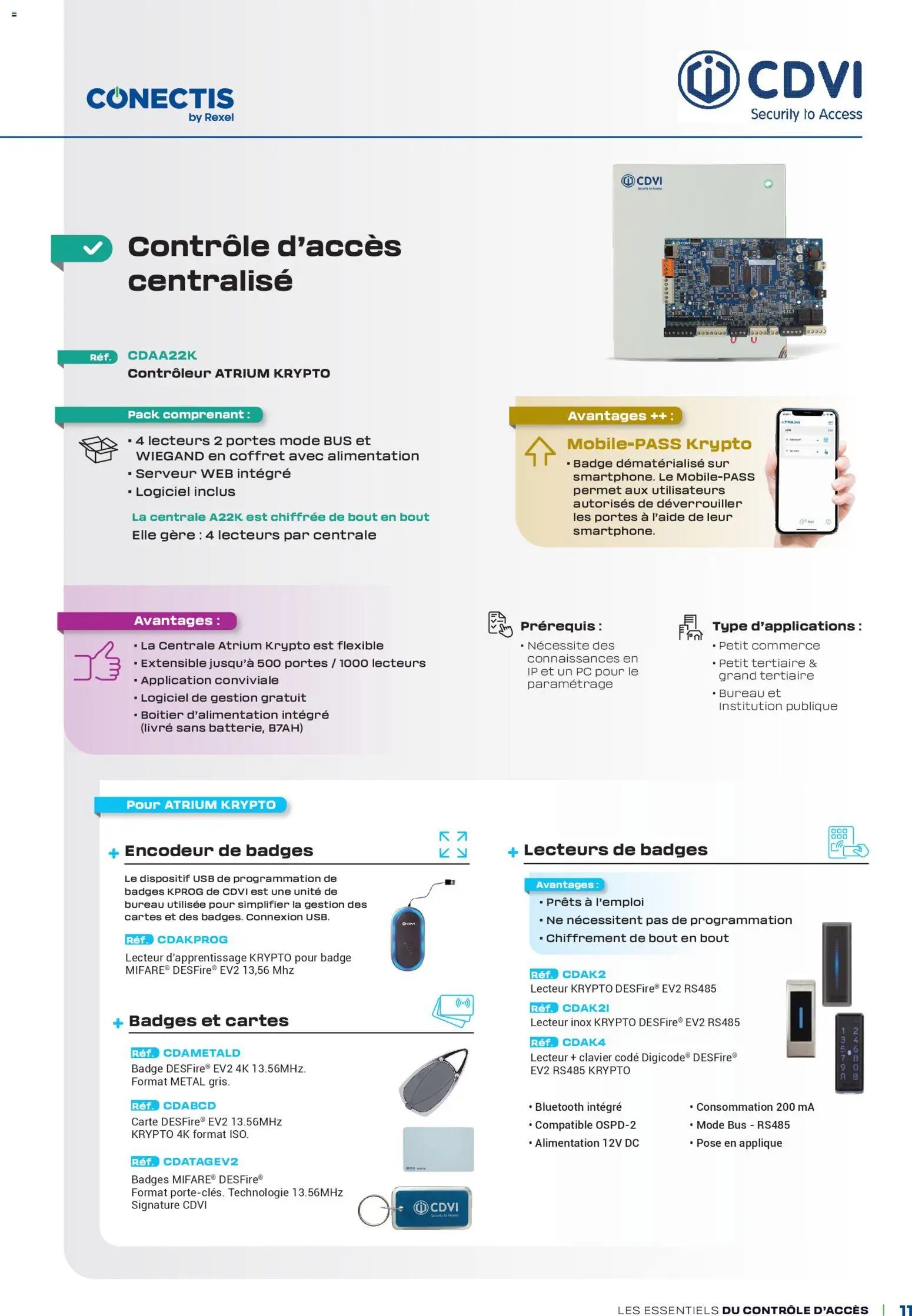 Rexel - Brochure Contrôle d'accès