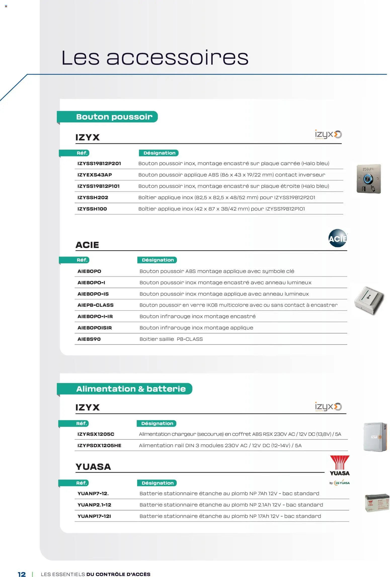 Rexel - Brochure Contrôle d'accès