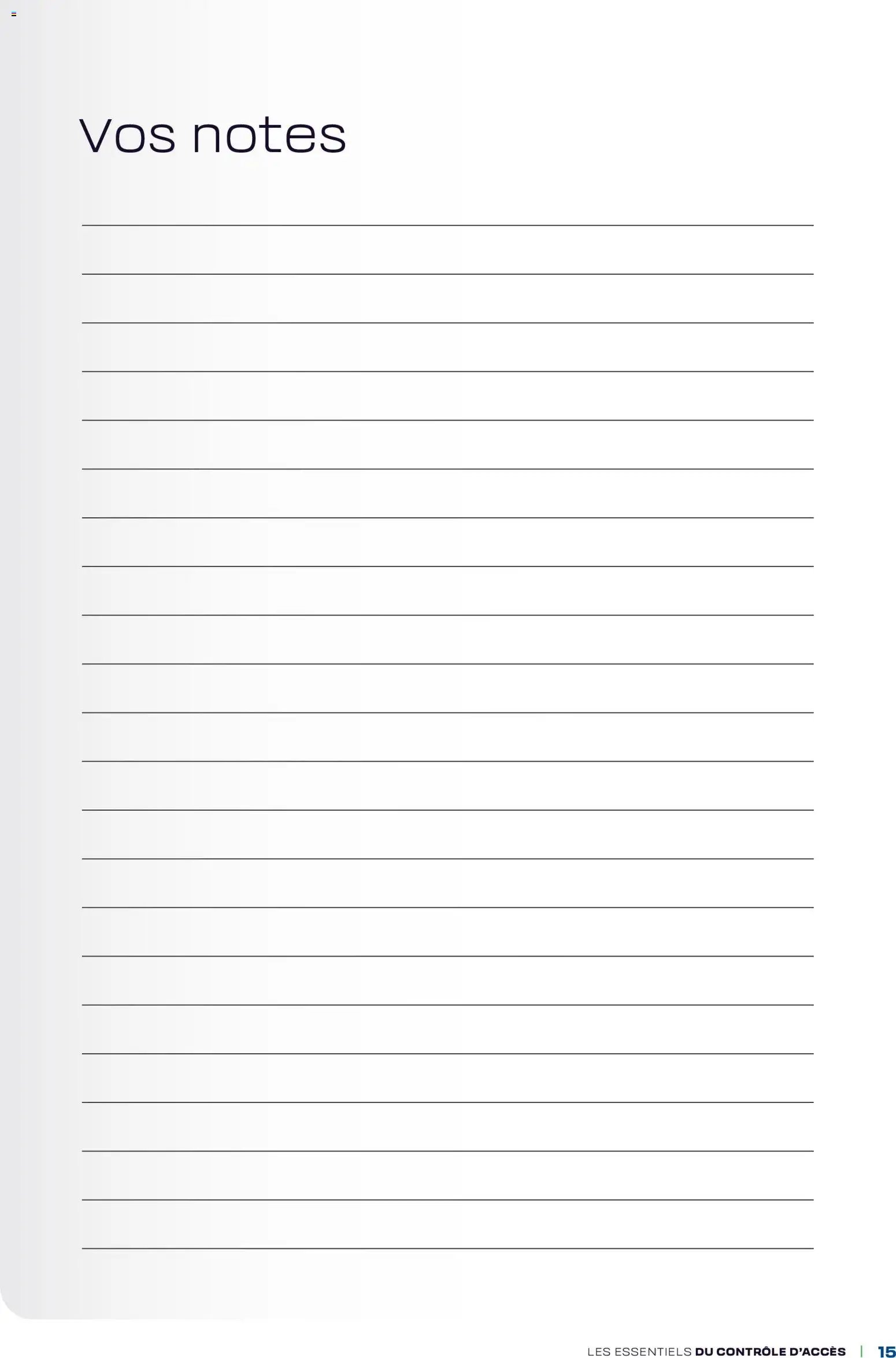 Rexel - Brochure Contrôle d'accès